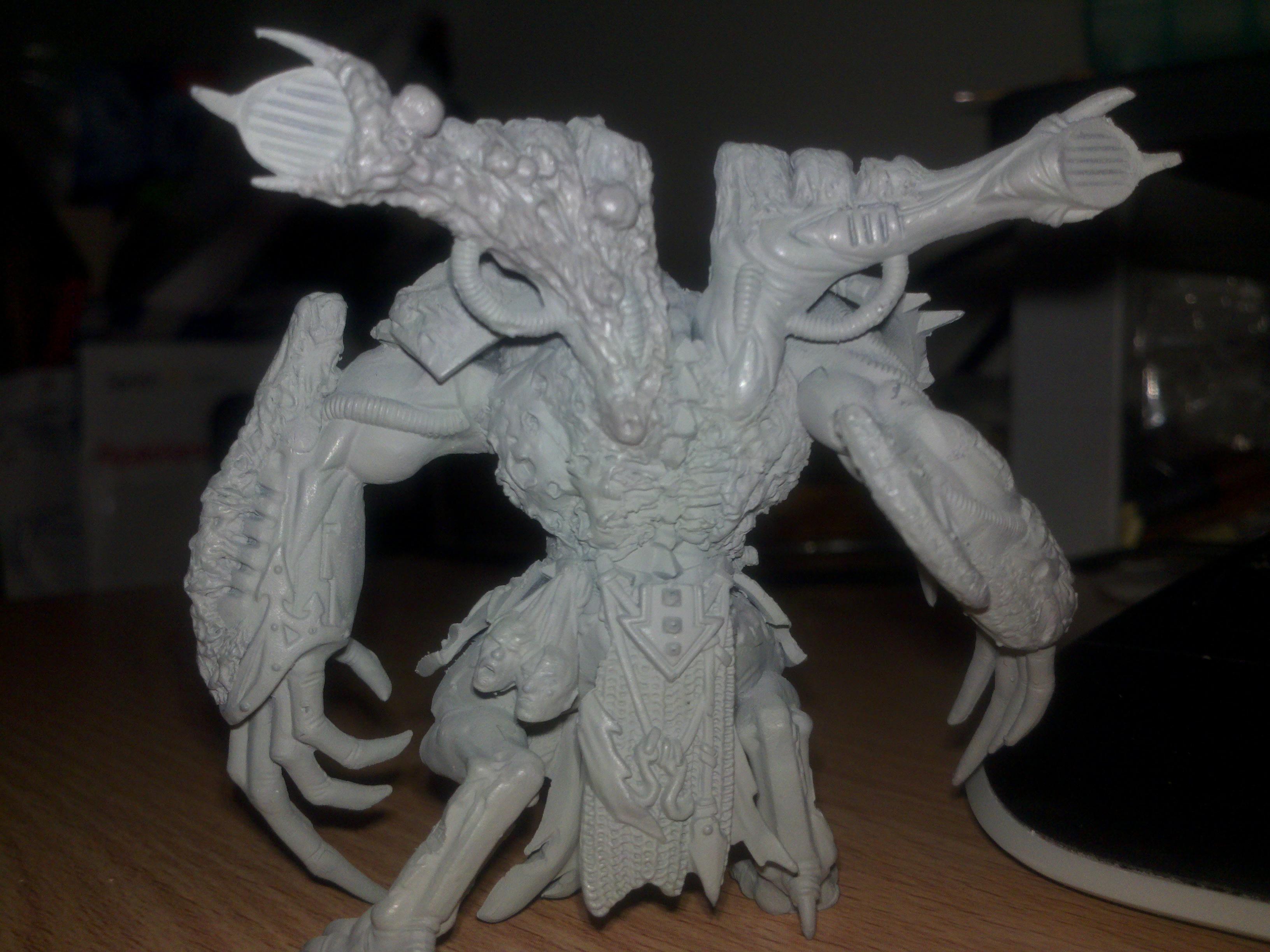 Chaos, Conversion, Custom, Daemon Prince, Daemons, Death Guard, Nurgle, Sculpting