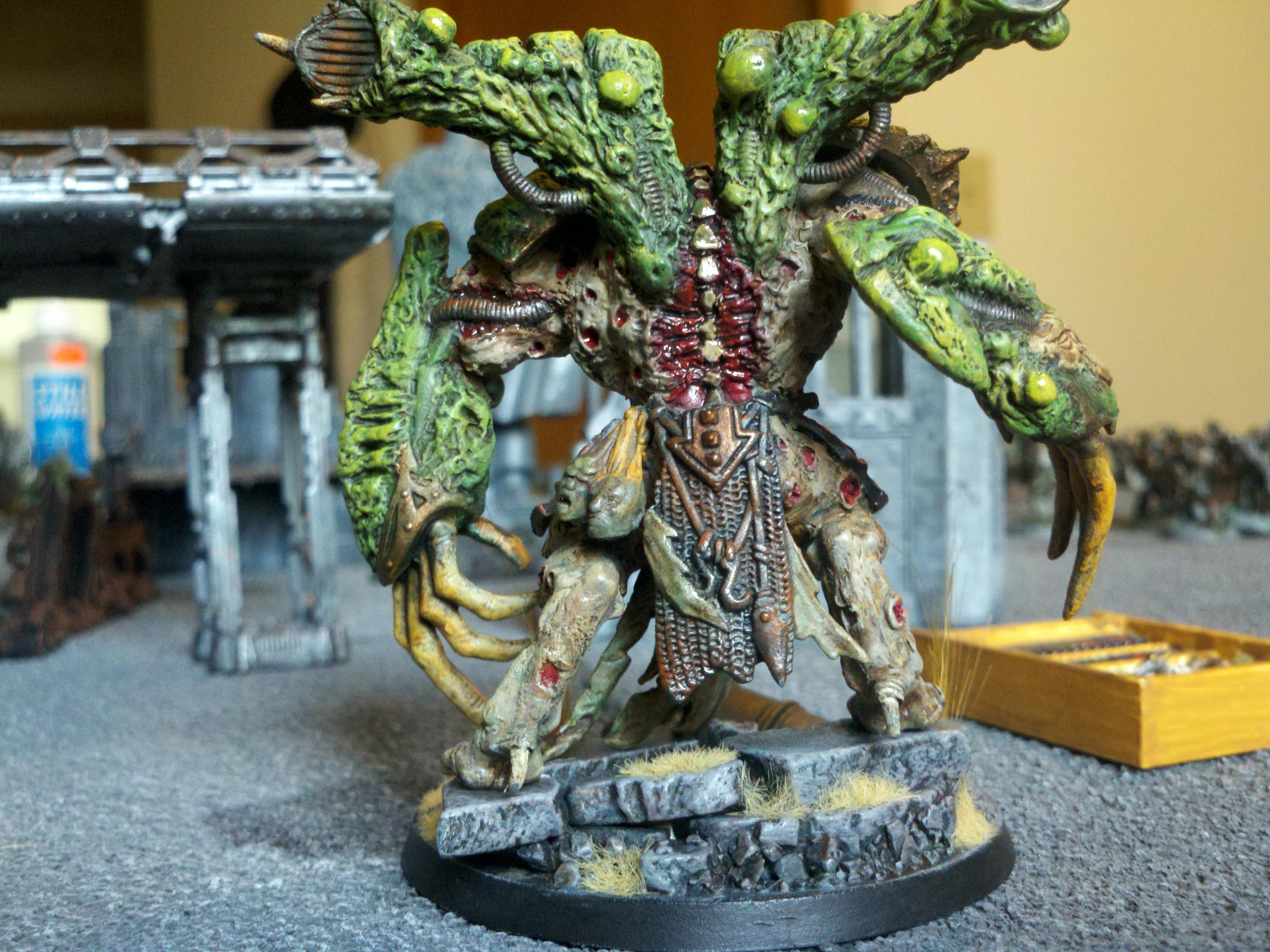 Chaos, Conversion, Custom, Daemon Prince, Daemons, Death Guard, Nurgle, Sculpting