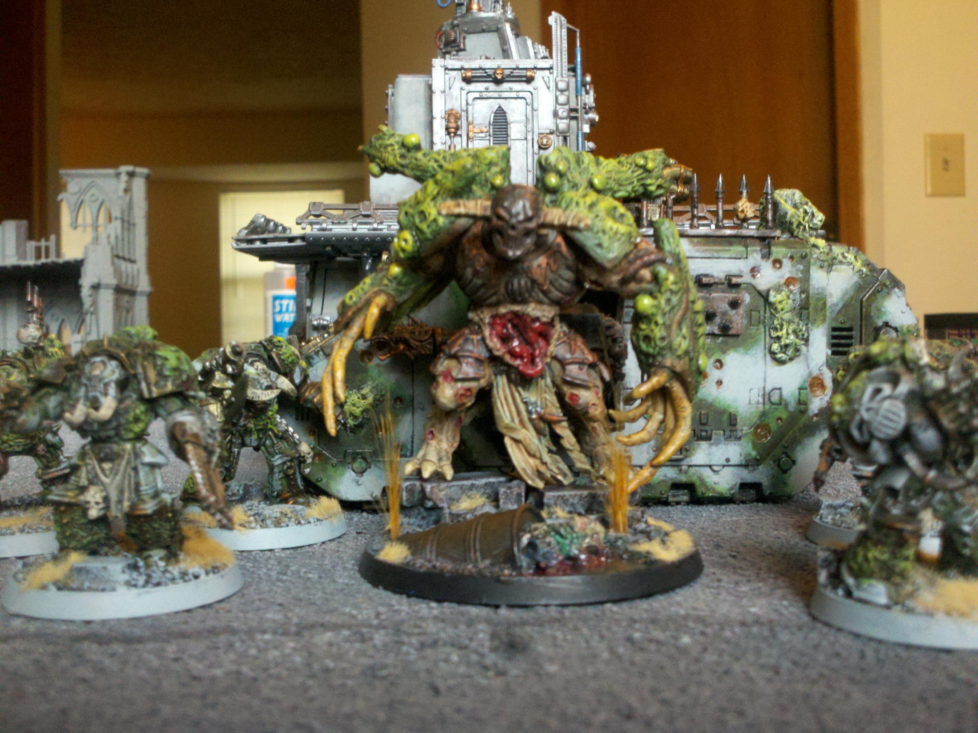 Chaos, Custom, Daemon Prince, Daemons, Nurgle, Sculpting