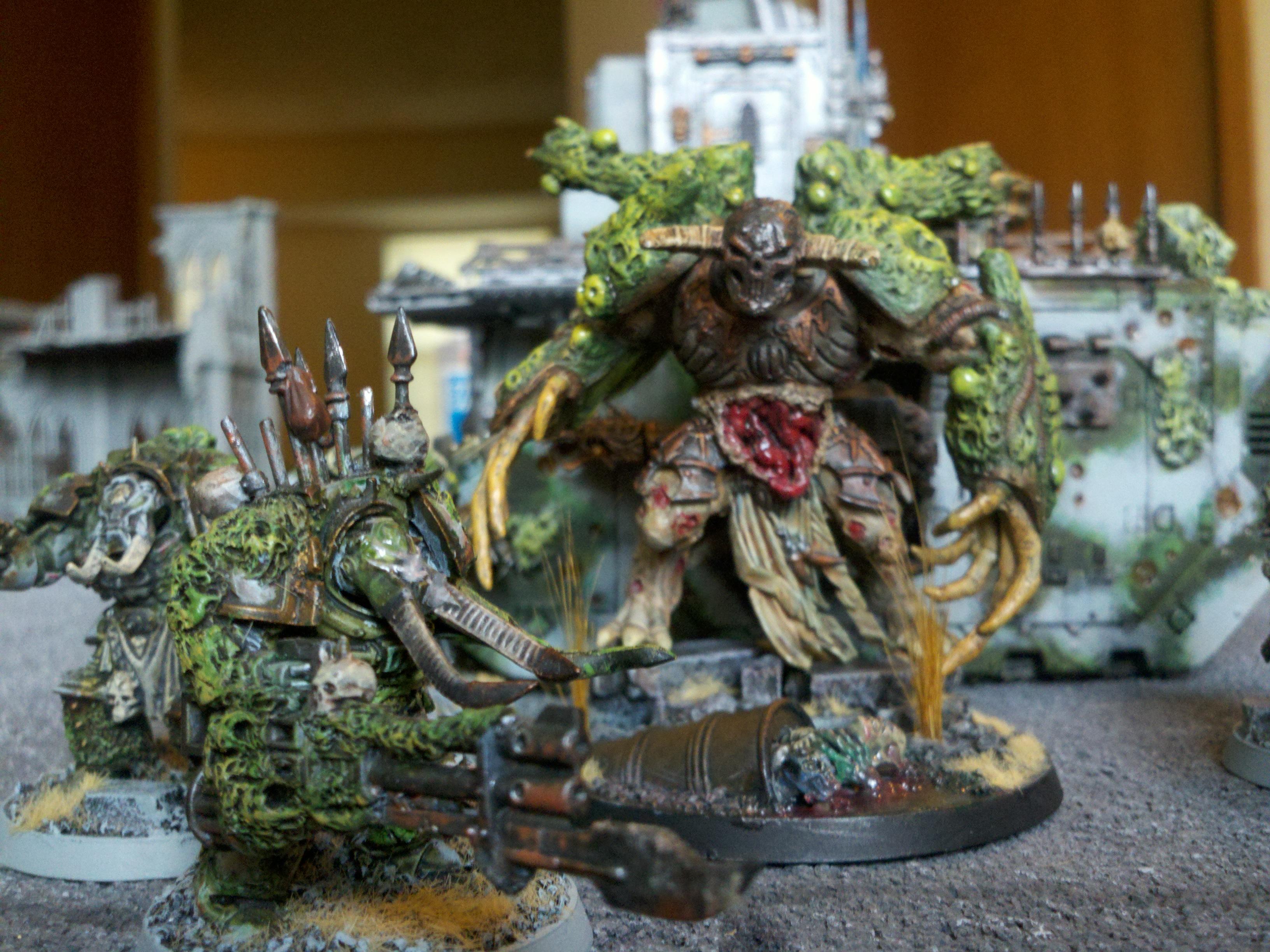 Chaos, Custom, Daemon Prince, Daemons, Nurgle, Sculpting