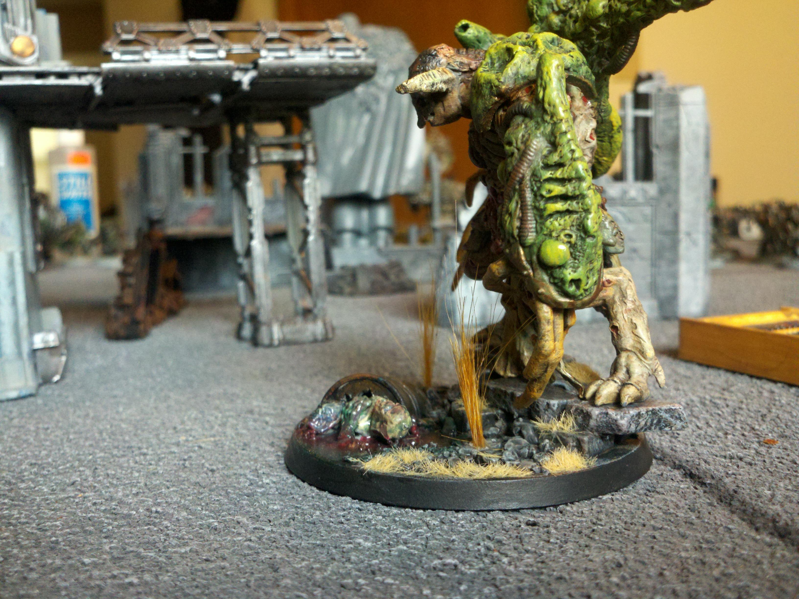 Chaos, Custom, Daemon Prince, Daemons, Nurgle, Sculpting