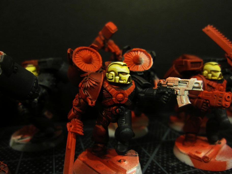 Angels Sanguine, Space Marines, Warhammer 40,000, Work In Progress