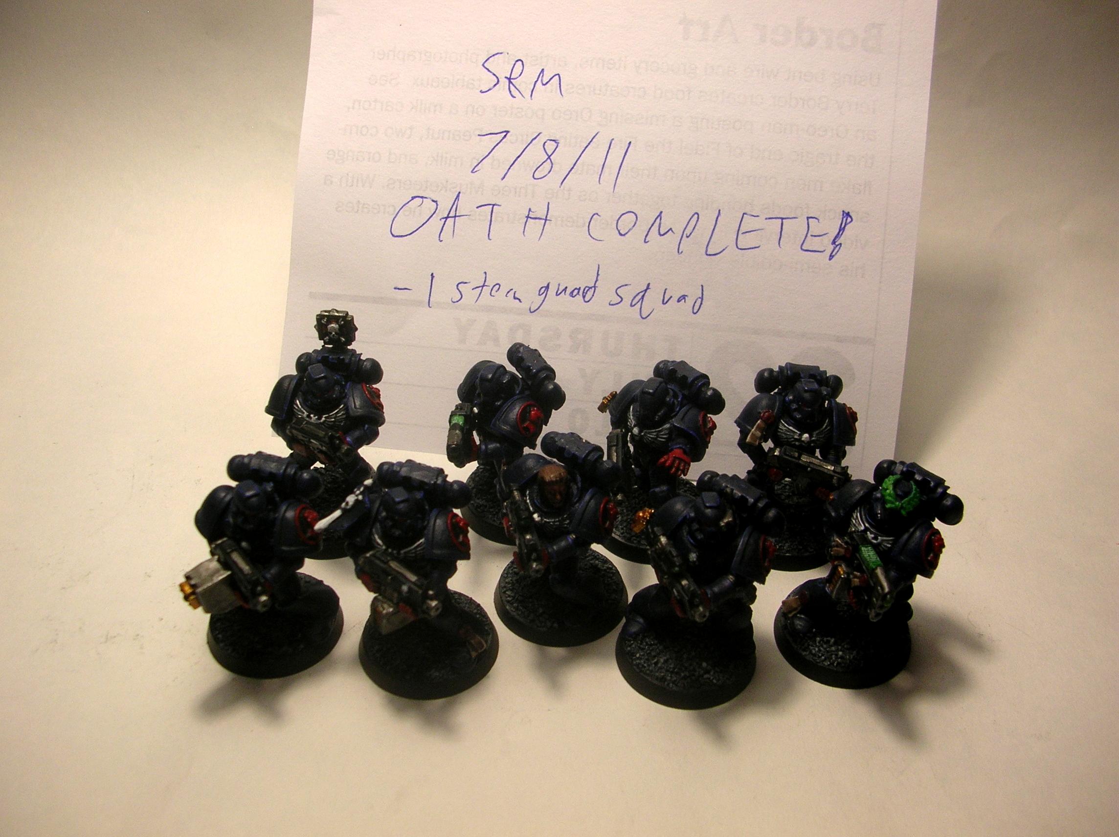 Complete, Oath, Space Marines, Stern Guard