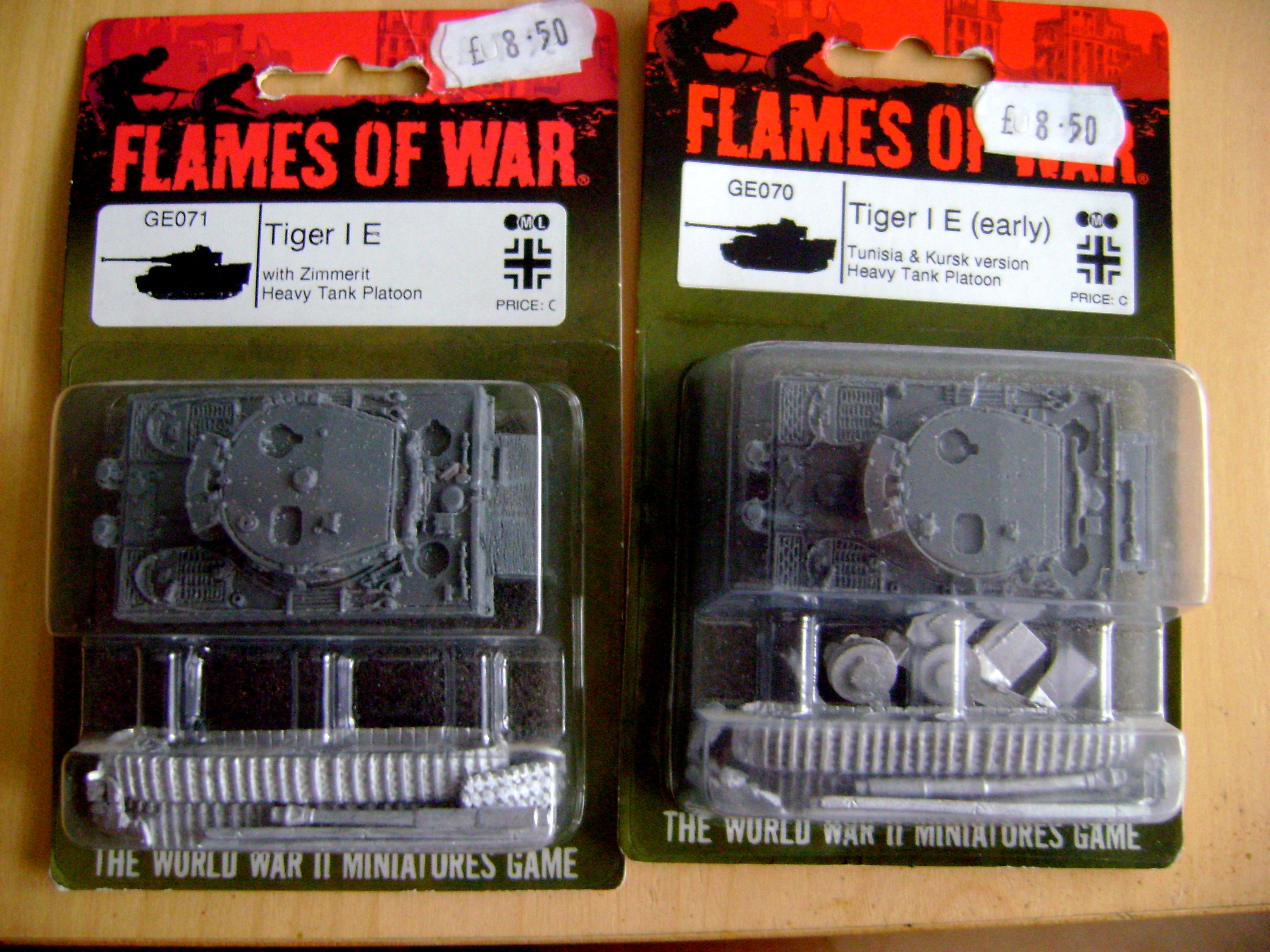Flames Of War, My Tigers