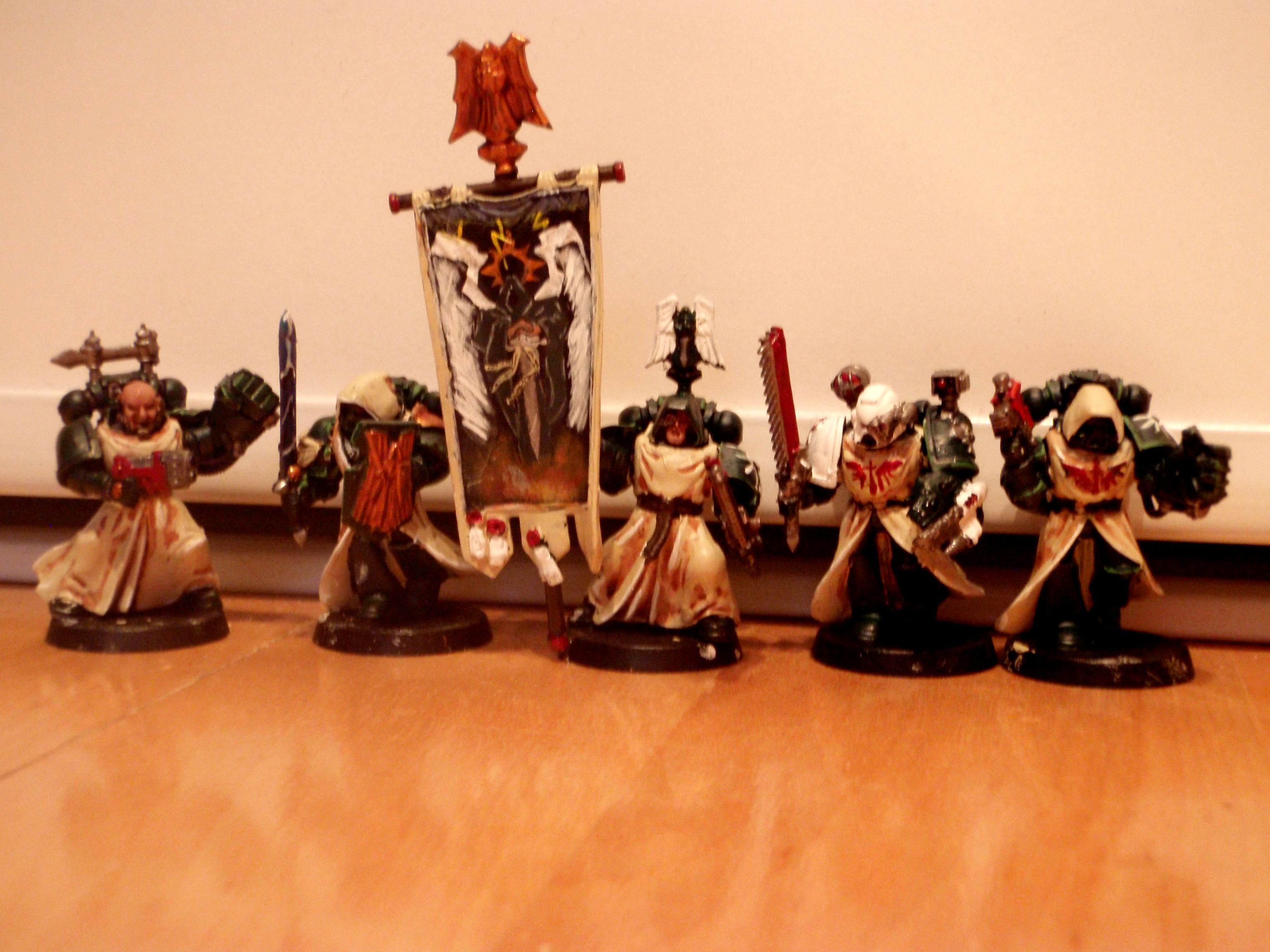 Command Squad, Dark Angels, Space Marines, Warhammer 40,000