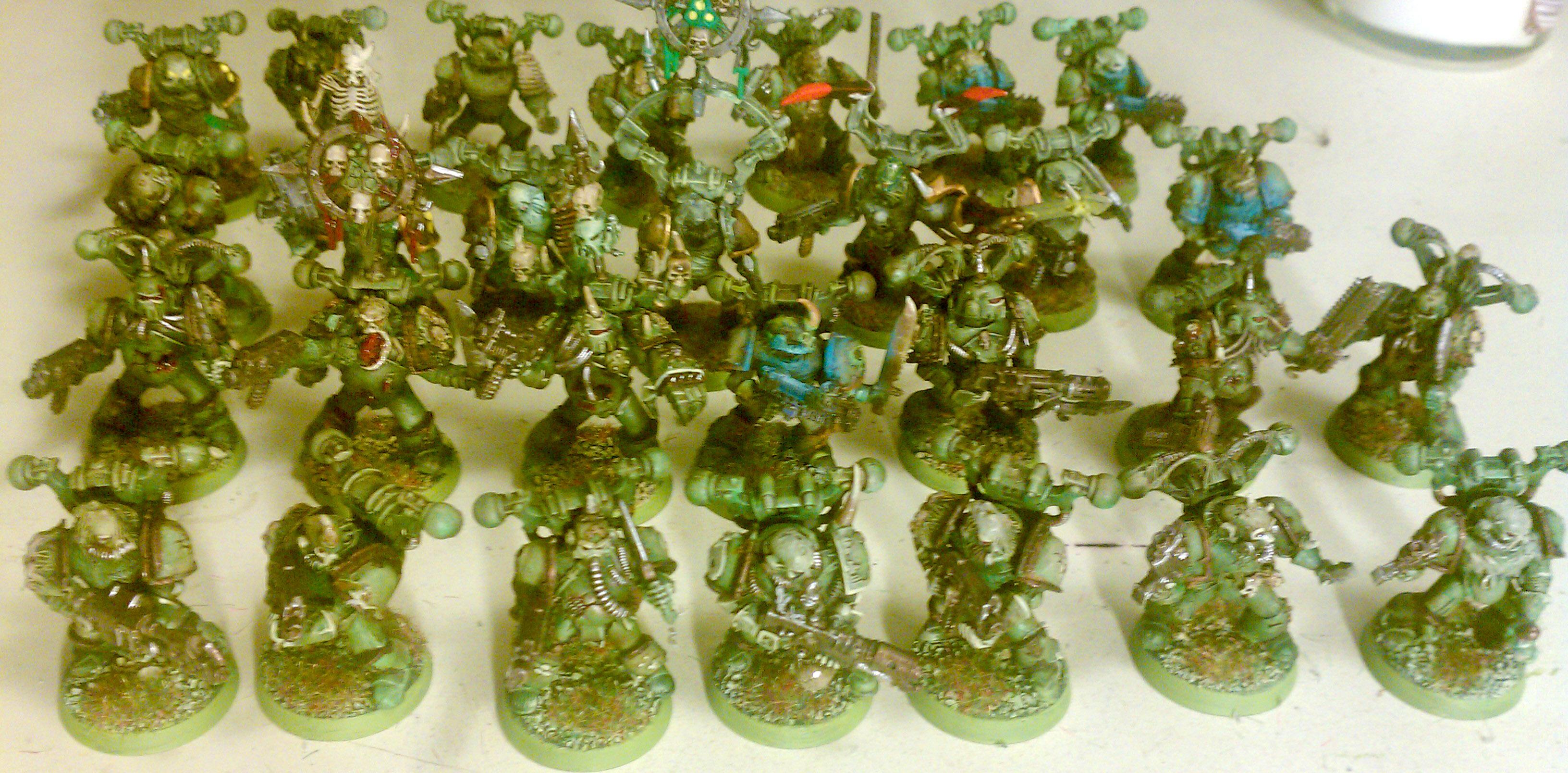Finished Plague Marines