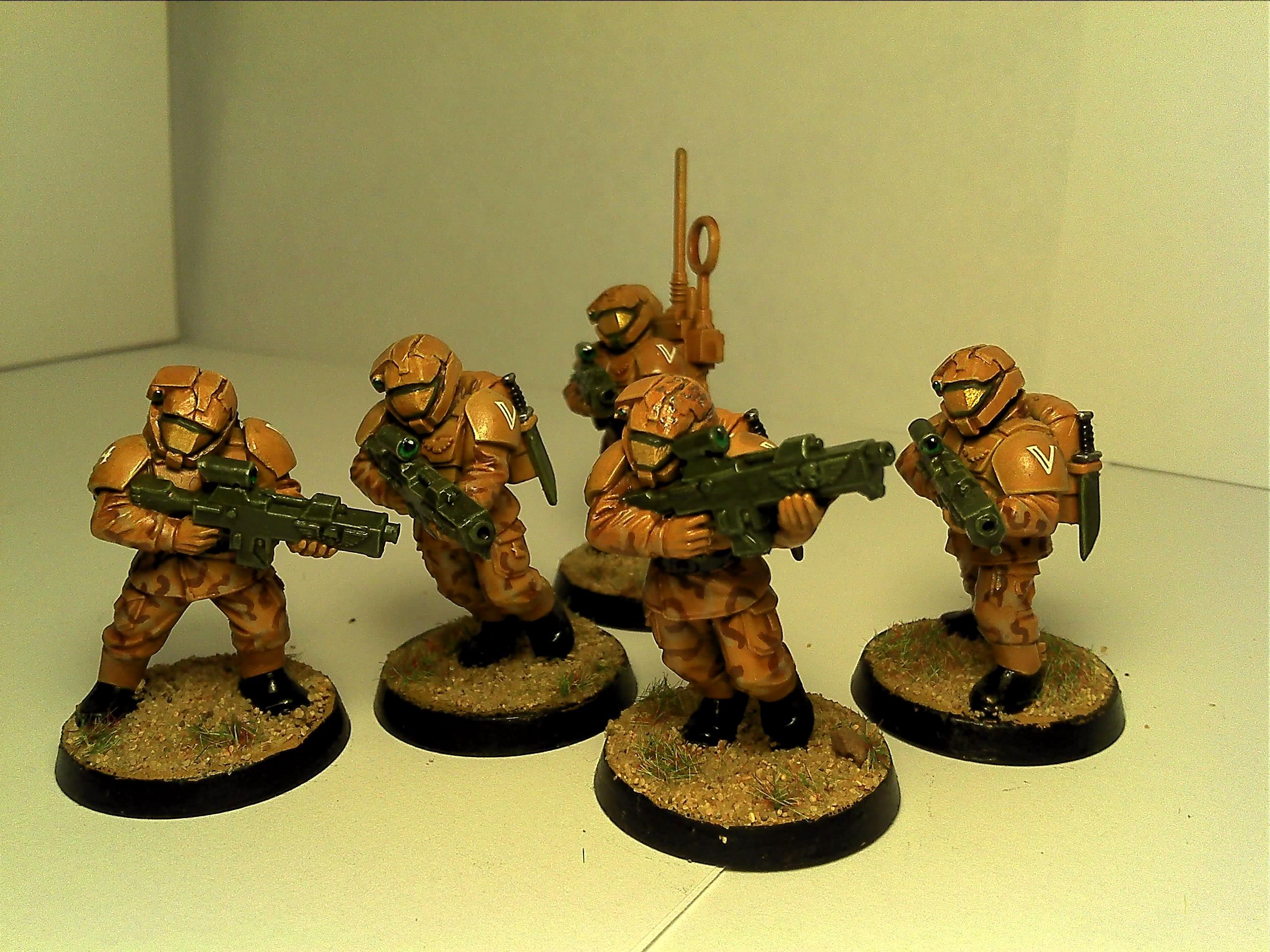 Camouflage, Conversion, Desert, Halo, Imperial Guard, Meltagun, Veteran