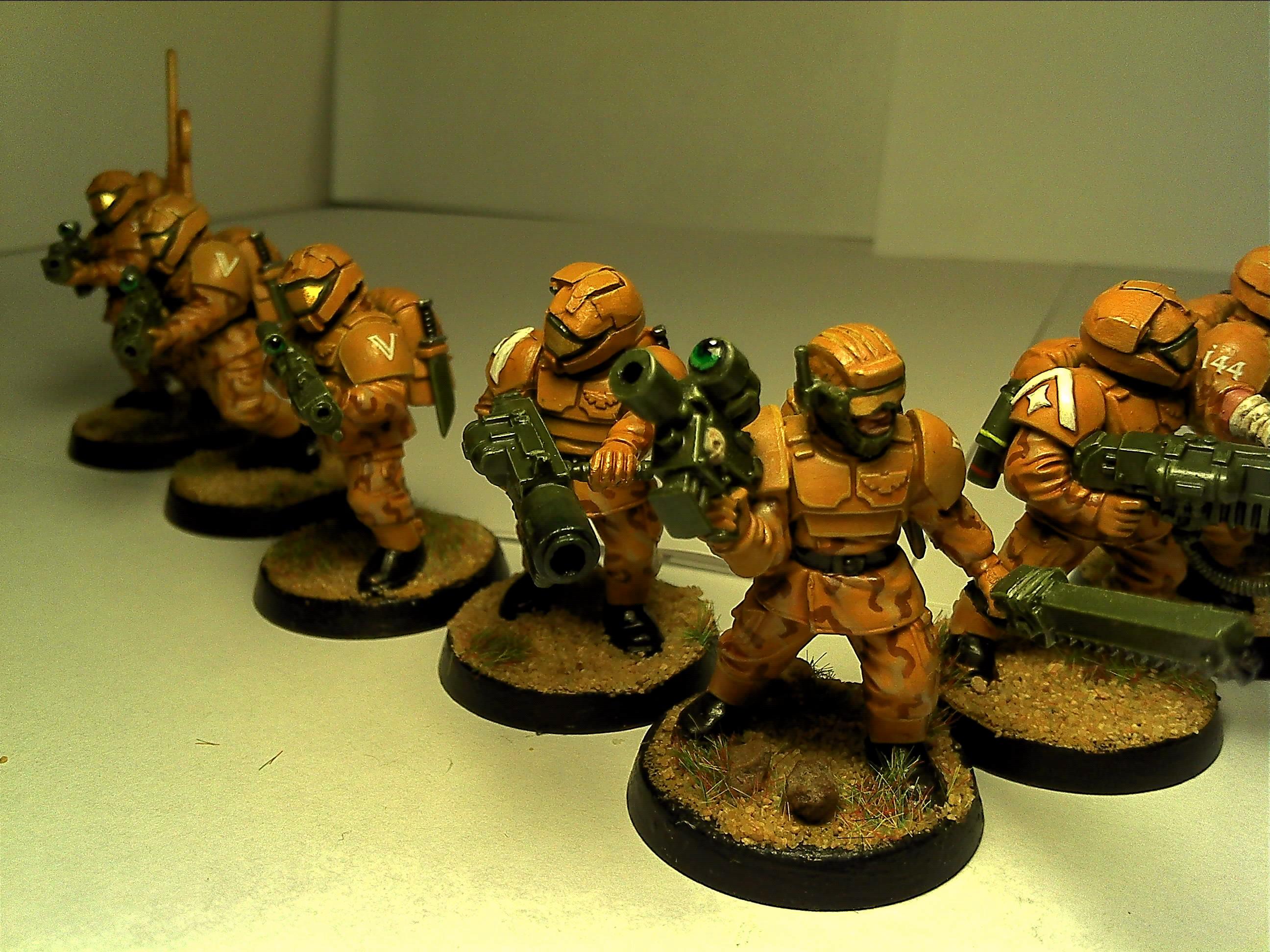 Camouflage, Conversion, Desert, Halo, Imperial Guard, Meltagun, Veteran