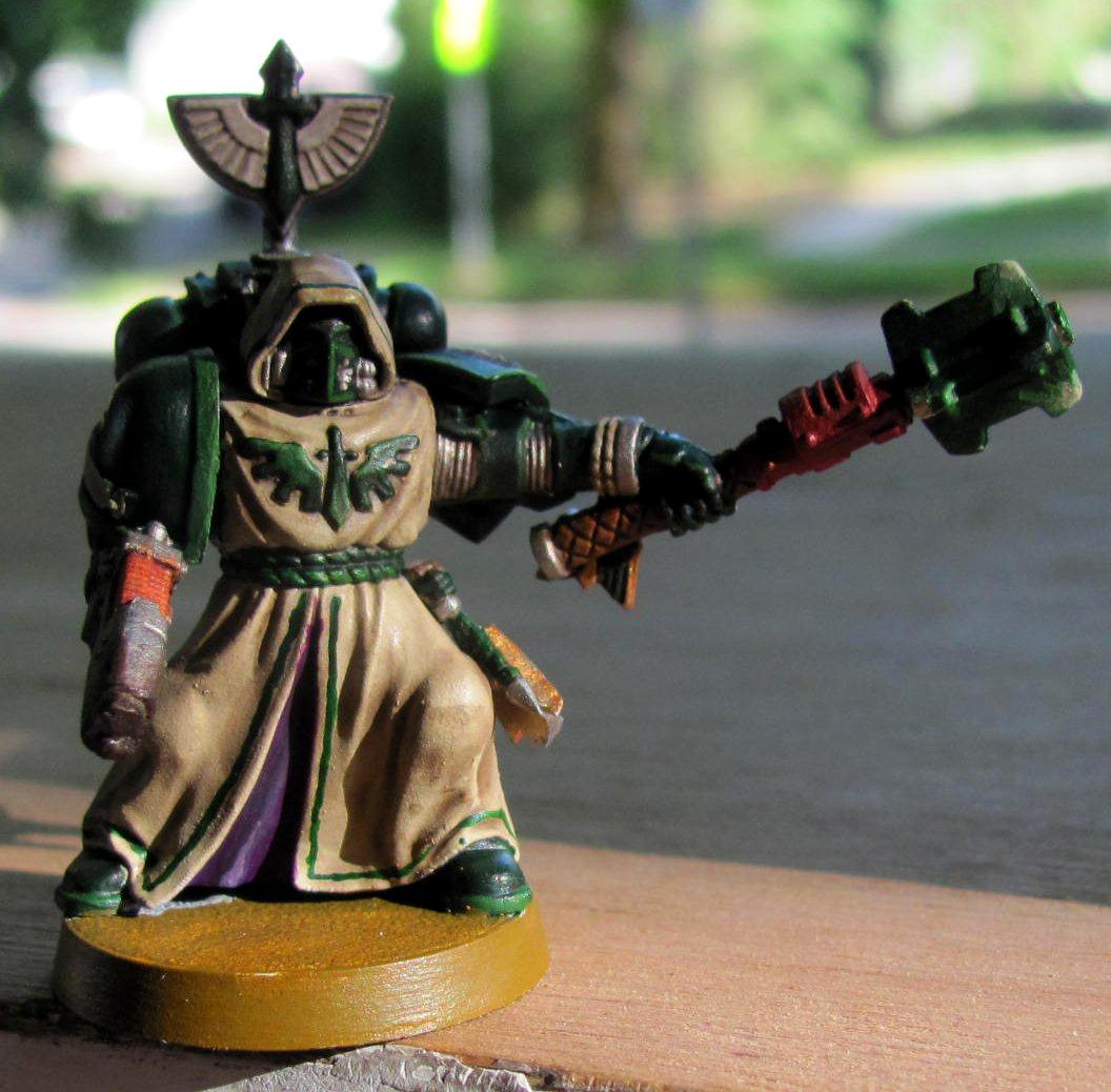 Dark Angels, Plasma Pistol, Power Weapon, Space Marines, Work In Progress