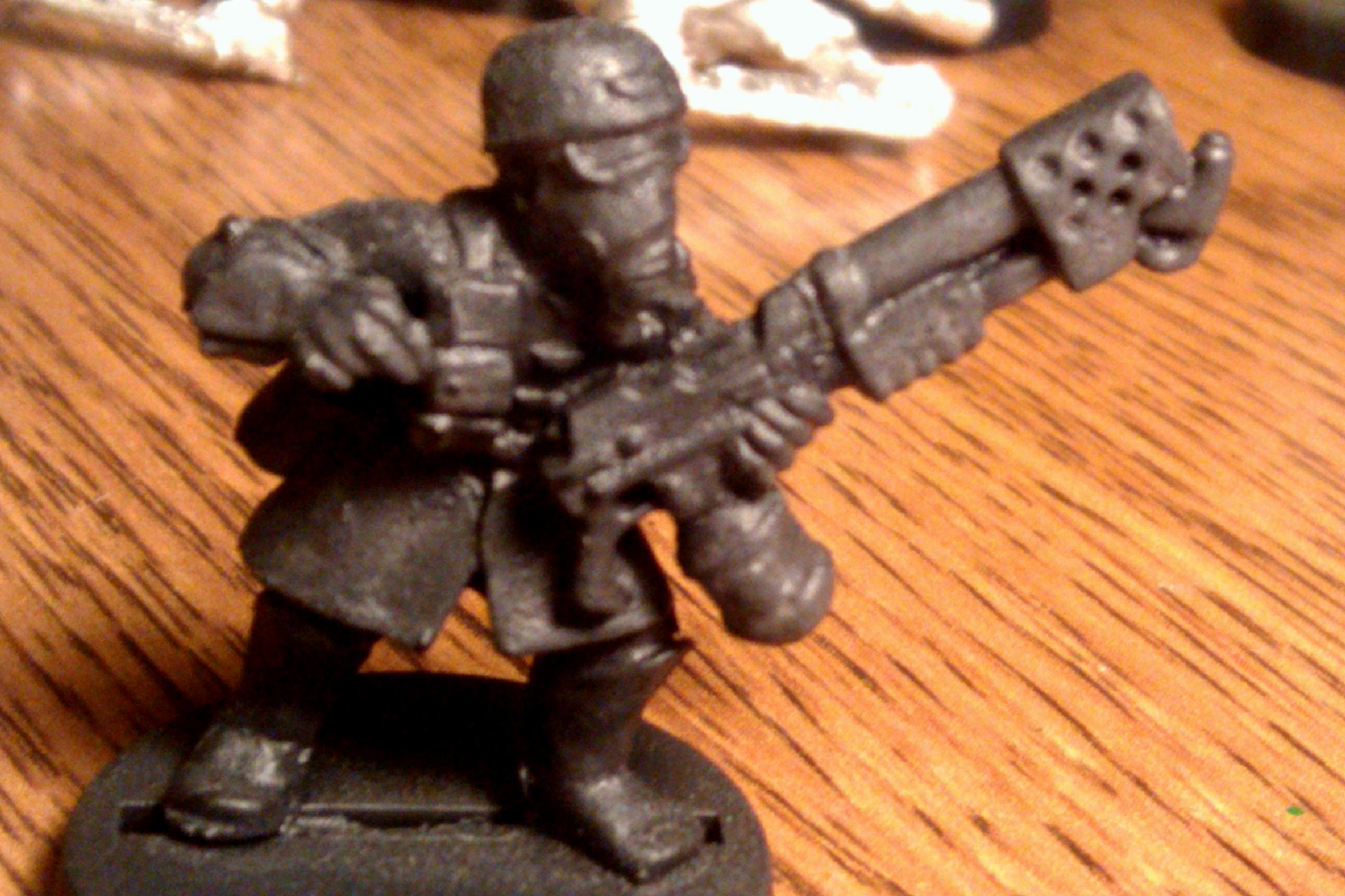 Flamer Conversion, Imperial Guard, Steel Legion, Steel Legion Conversion, Warhammer 40,000