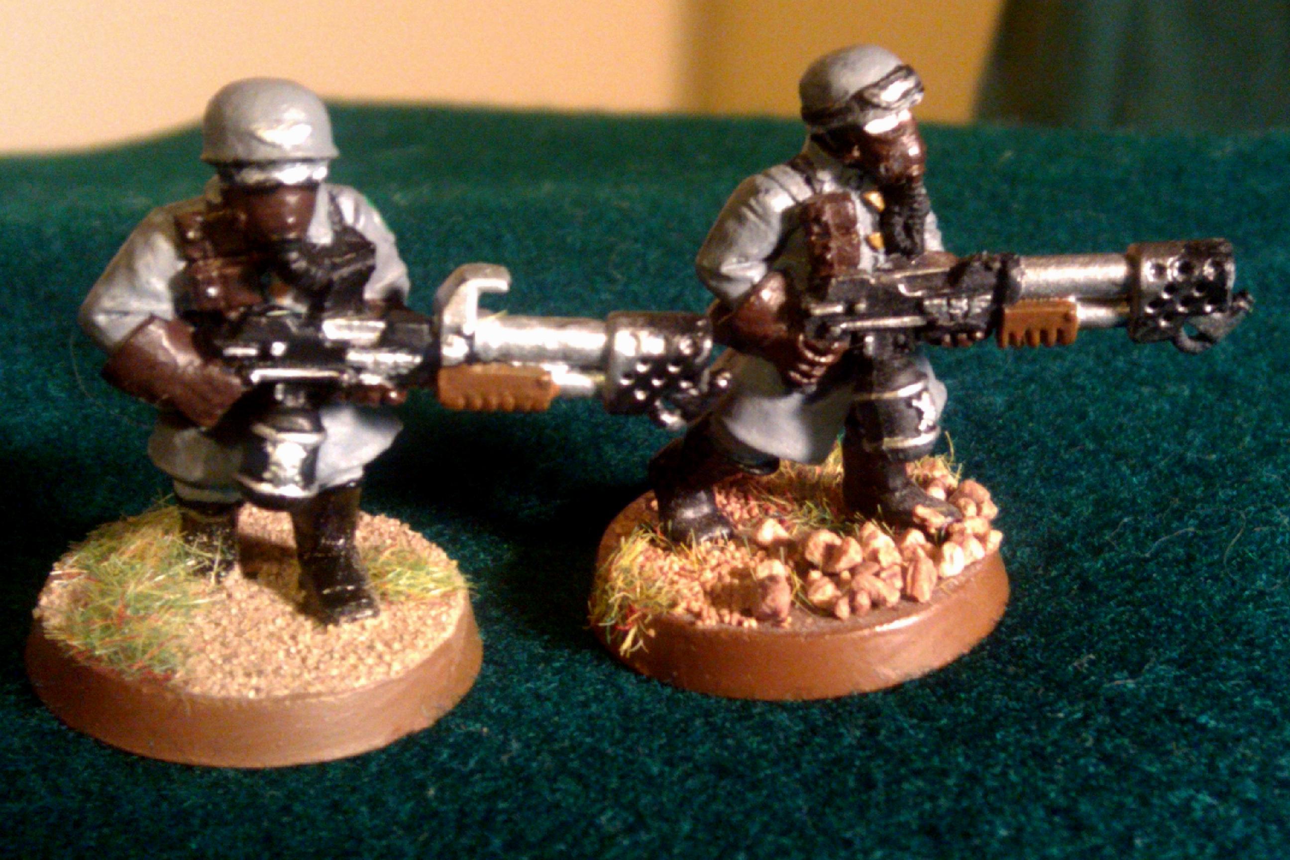 Flamer Conversion, Imperial Guard, Steel Legion, Steel Legion Conversion, Warhammer 40,000