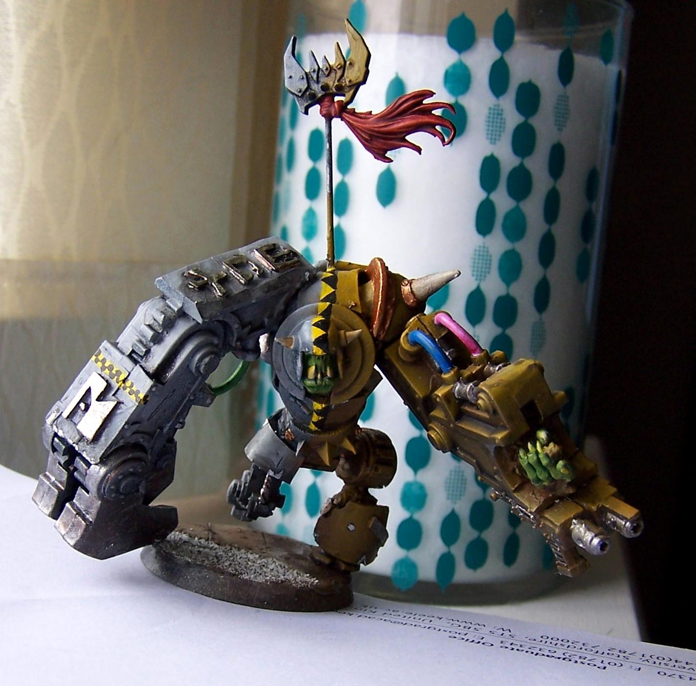 Cybork, Nob, Orks, Silvermk2, Waaagh Dakka