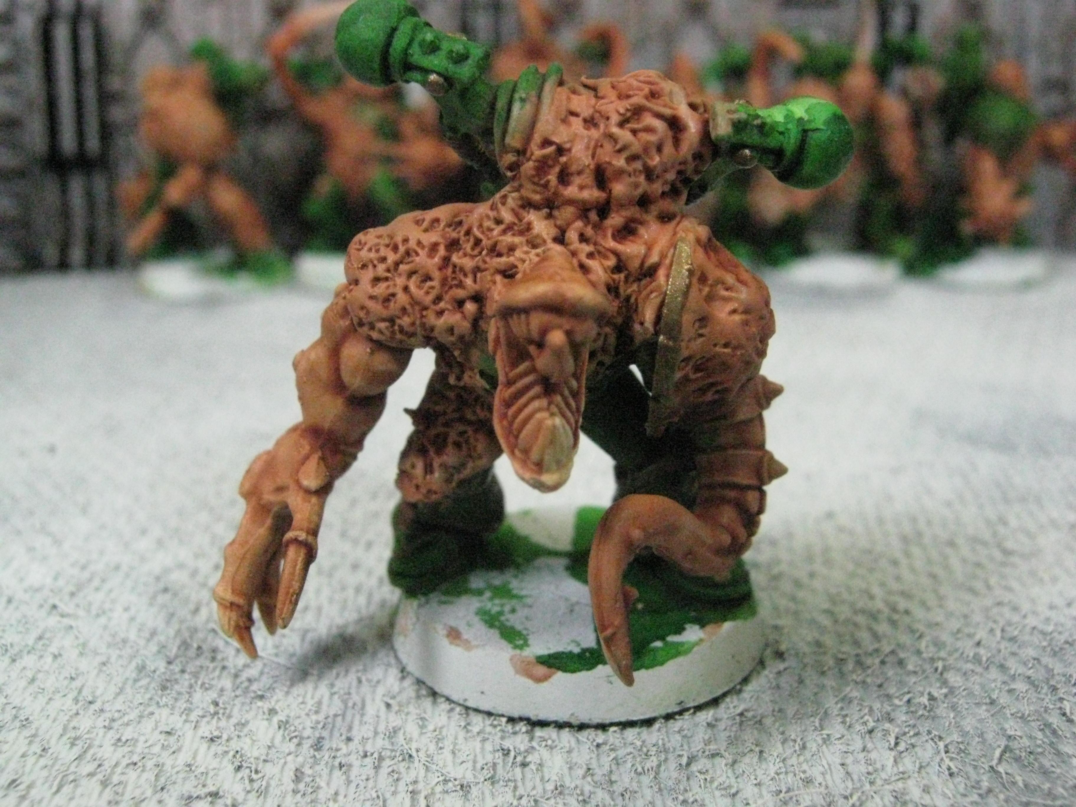 Chaos Space Marines, Conversion, Death Guard, Greenstuff, Plague Marines, Possessed, Warhammer 40,000