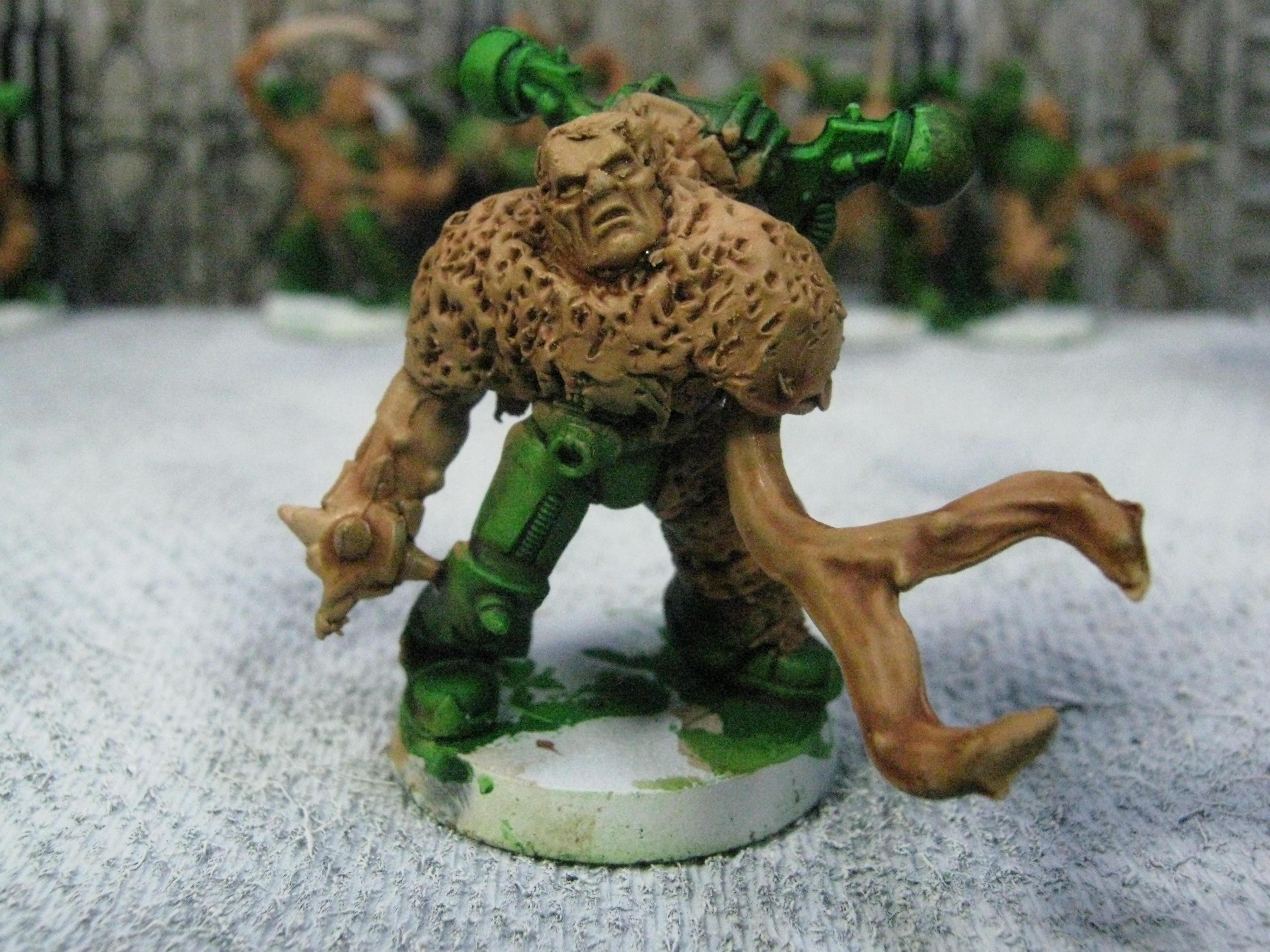 Chaos Space Marines, Conversion, Death Guard, Greenstuff, Plague Marines, Possessed, Warhammer 40,000