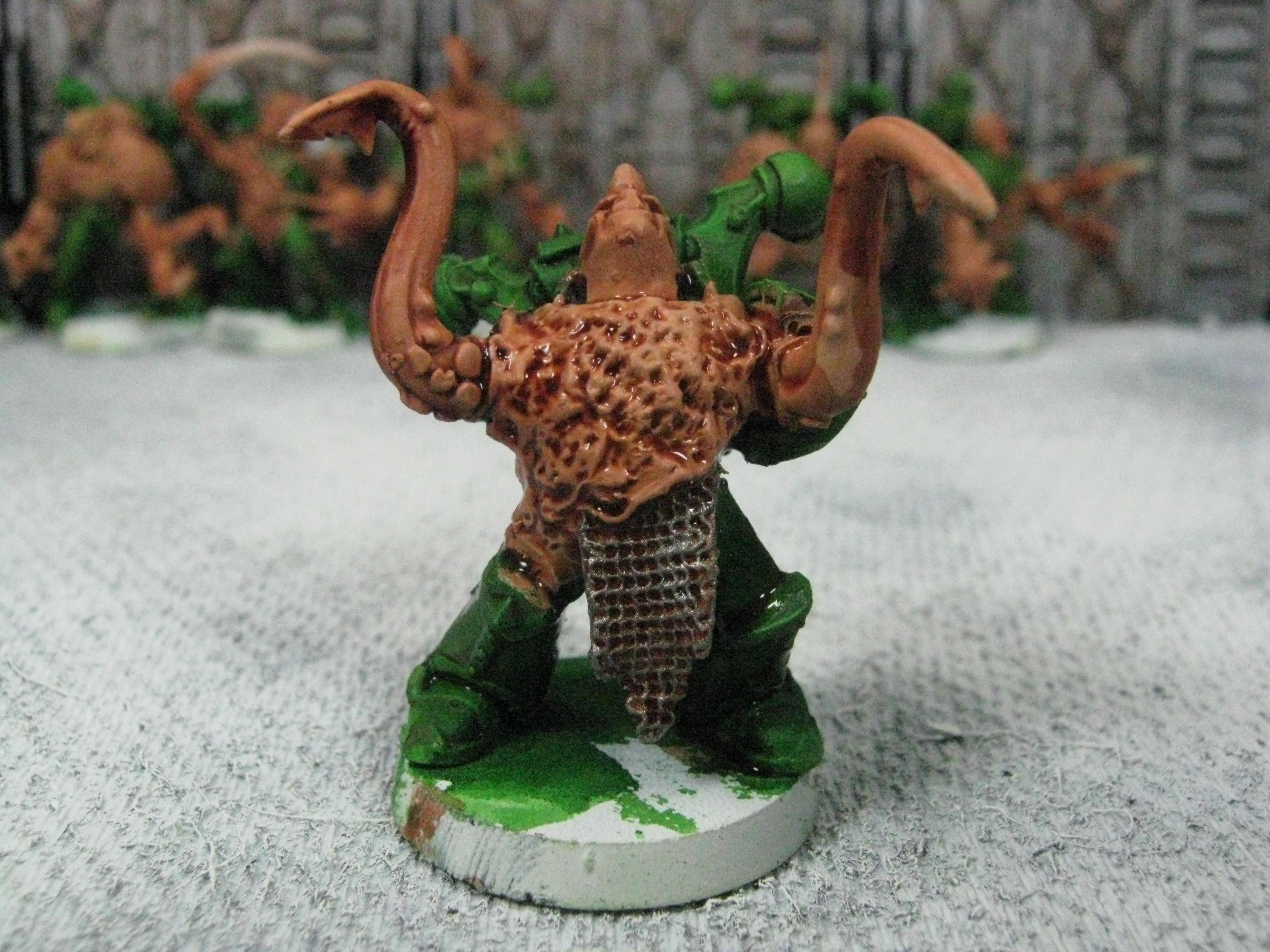 Chaos Space Marines, Conversion, Death Guard, Greenstuff, Plague Marines, Possessed, Warhammer 40,000