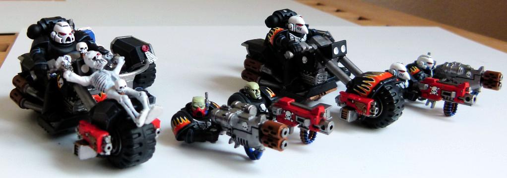 Attack Bike, Bike, Legion Of The Damned, Modular, Space Marines