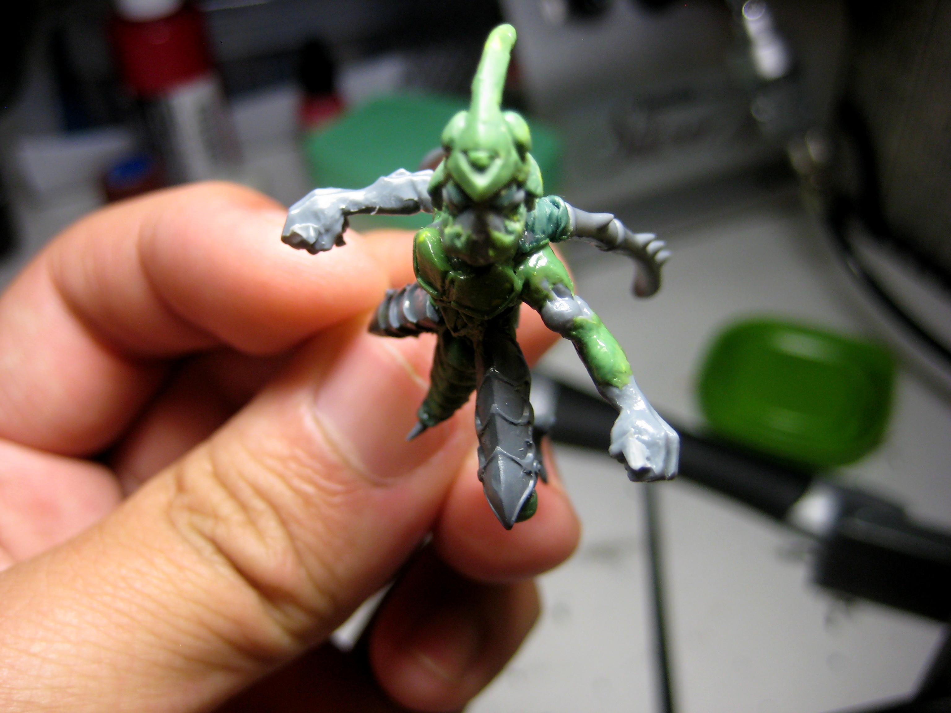 Conversion, Ninjas, Samurai, Stingwing, Tau, True-scale, Vespid, Warhammer 40,000, Work In Progress