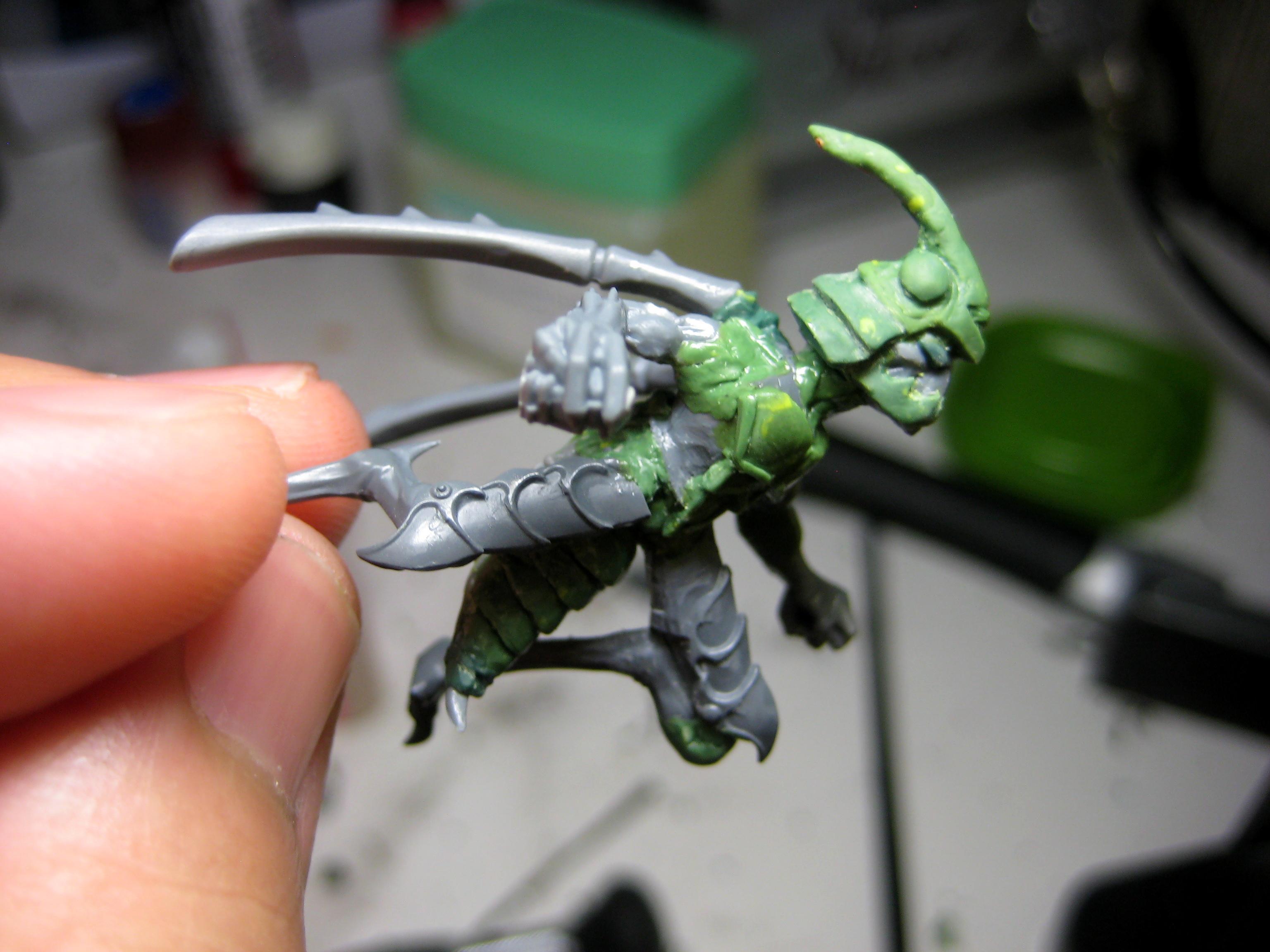 Conversion, Ninjas, Samurai, Stingwing, Tau, True-scale, Vespid, Warhammer 40,000, Work In Progress