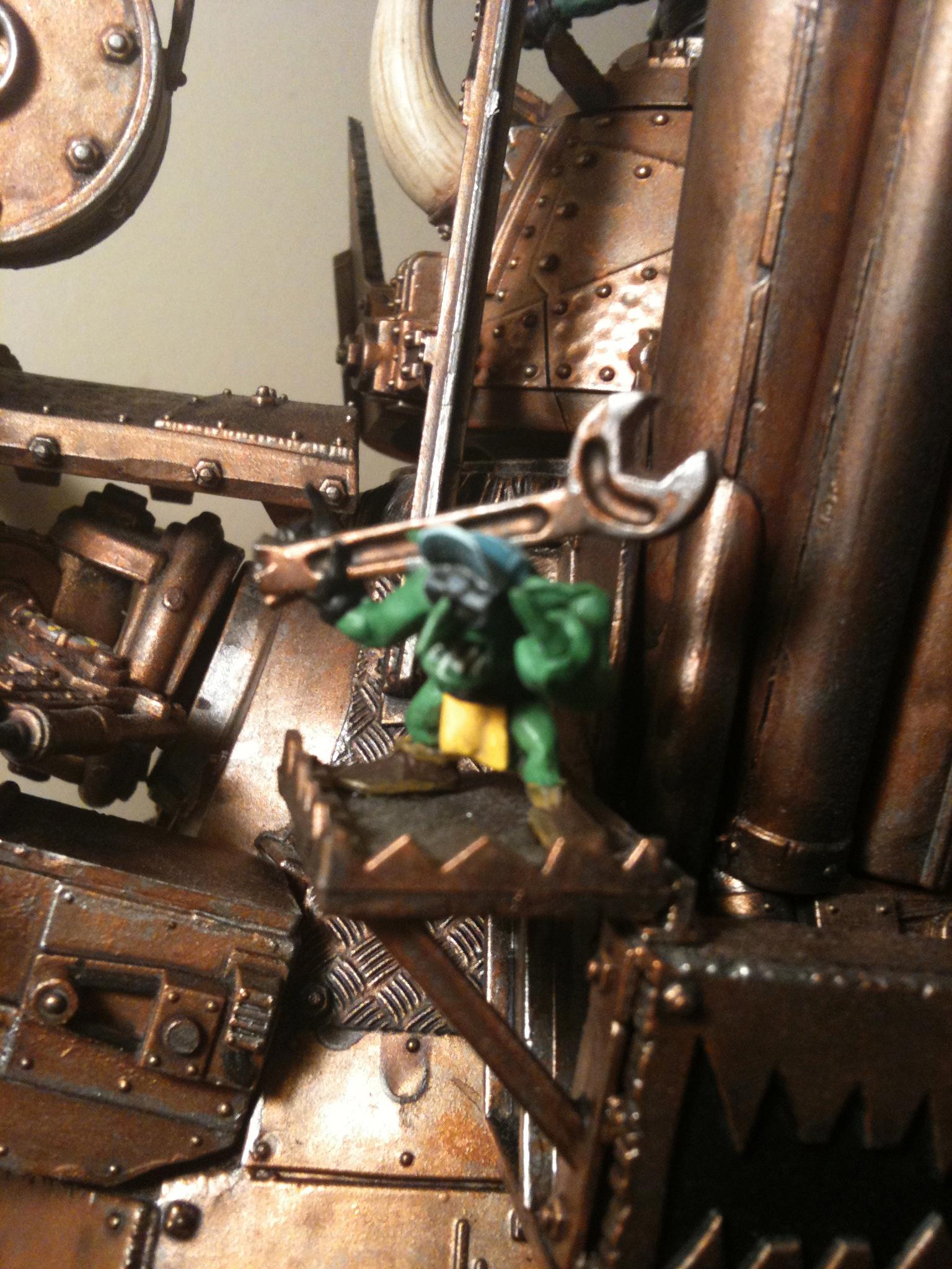 Grots, Guns, Orks, Stompa, Waagh