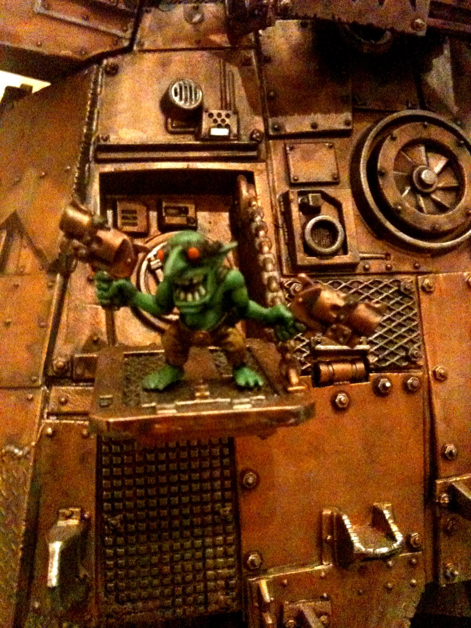 Grots, Guns, Orks, Stompa, Waagh