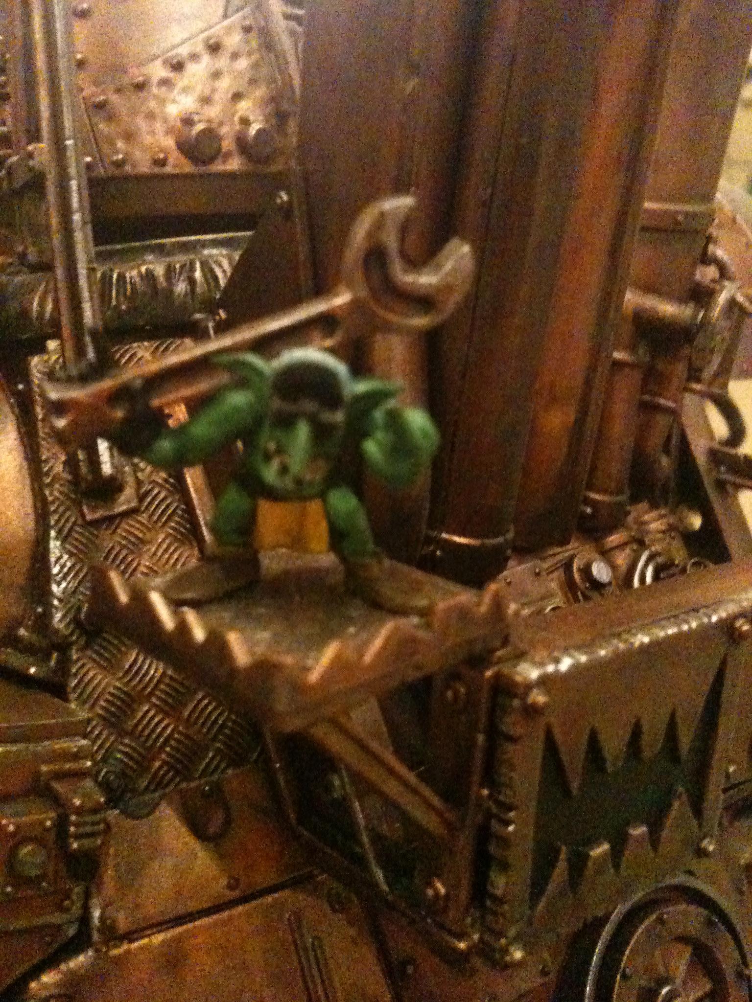 Grots, Guns, Orks, Stompa, Waagh