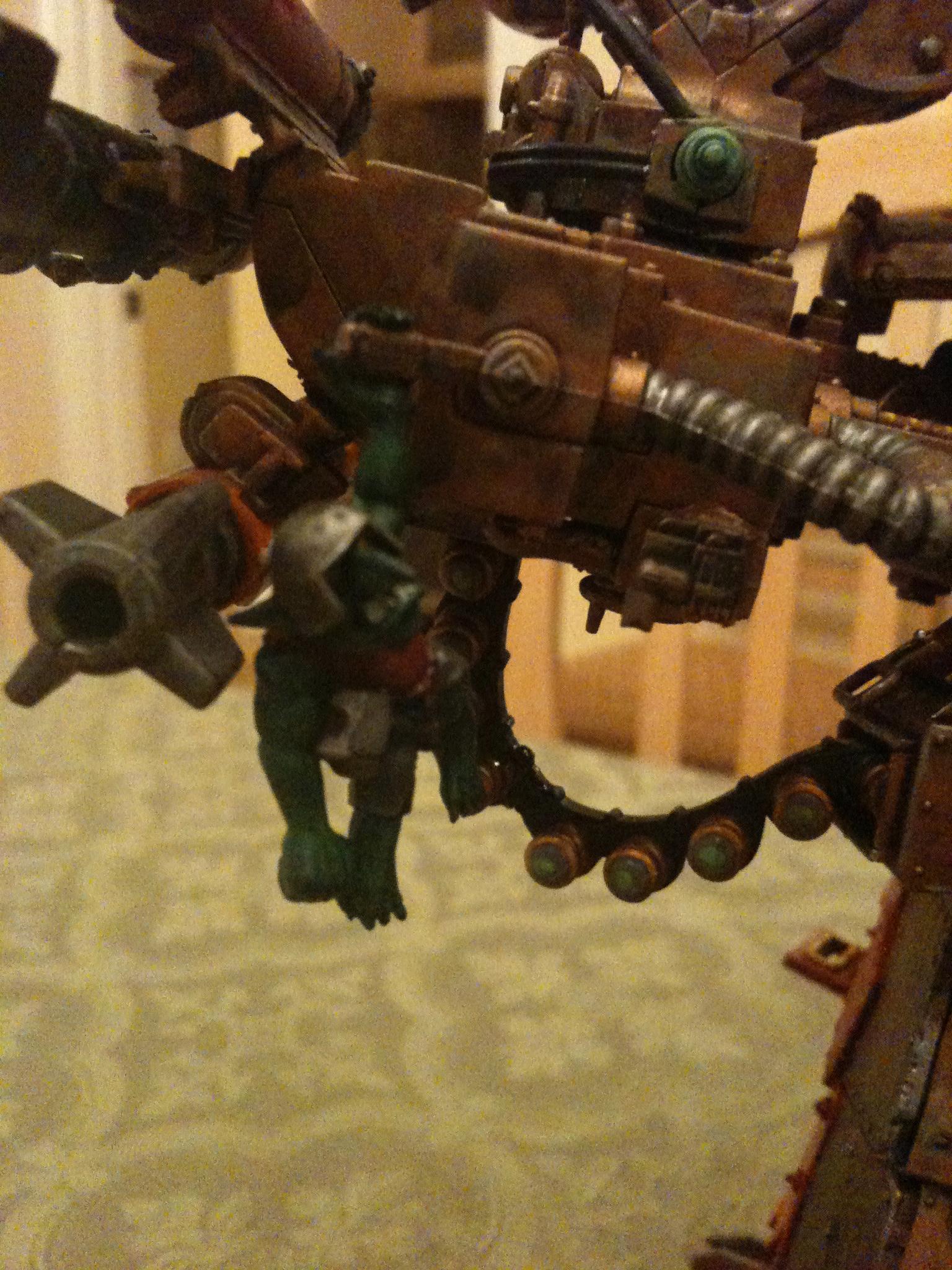 Grots, Guns, Orks, Stompa, Waagh