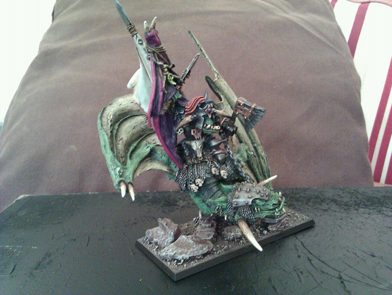 Azhag, Lord., Orcs, Skullmuncha, Warhammer Fantasy, Wyvern