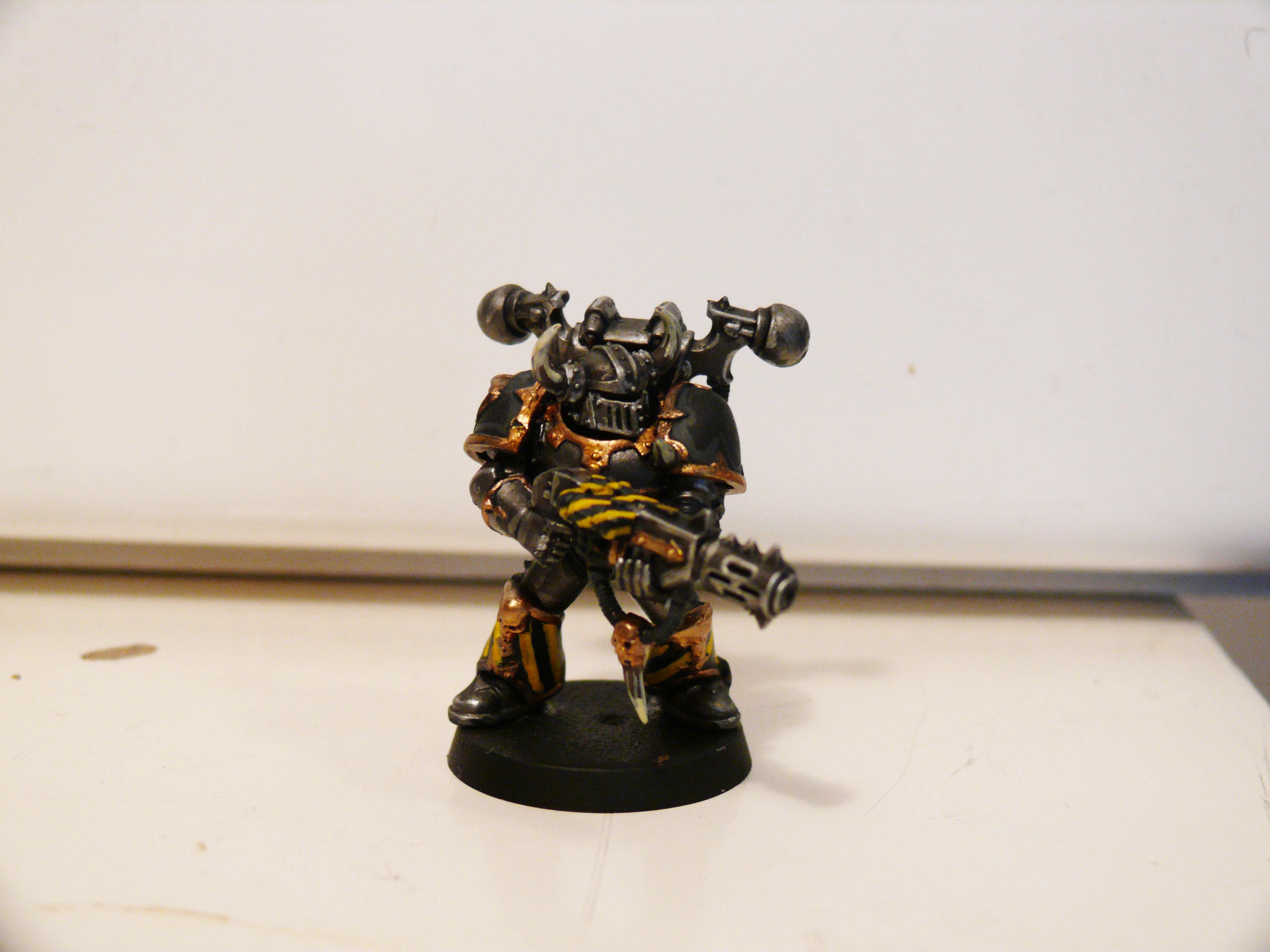 Chaos, Iron, Meltagun, Space, Space Marines, Warriors