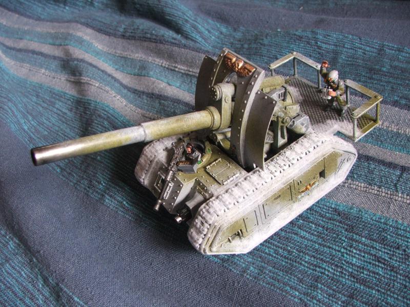 Basilisk, Cadians, Imperial Guard, Snow Camo Basilisk Gallery