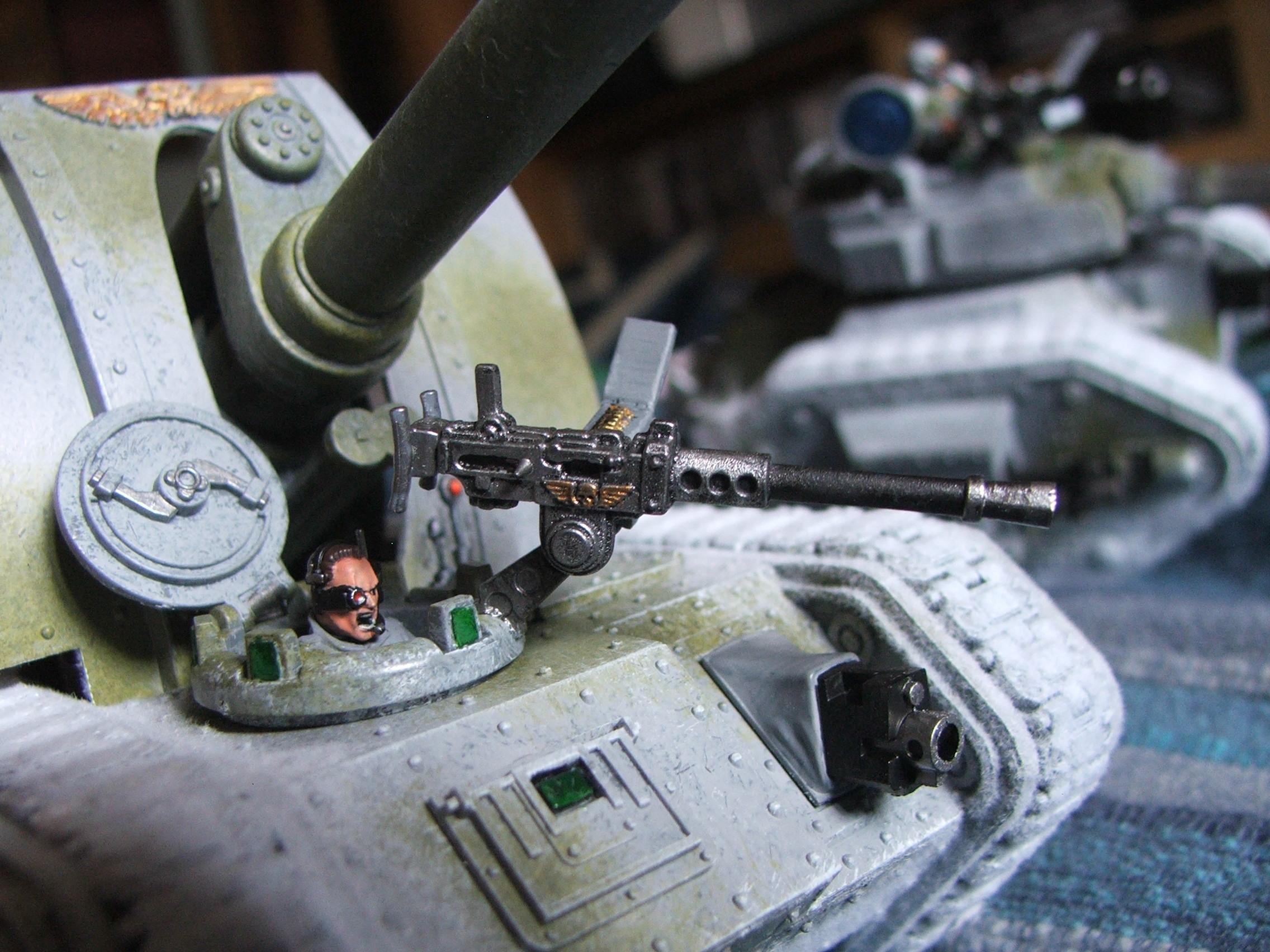 Basilisk, Cadians, Imperial Guard, Snow Camo