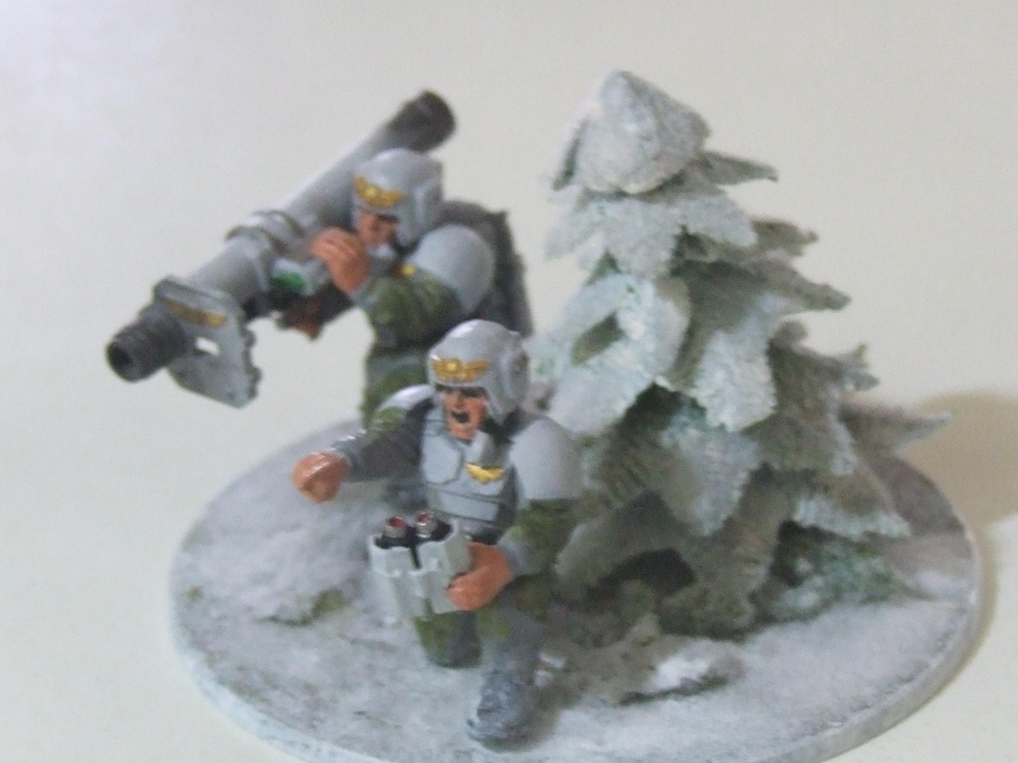 Cadians, Imperial Guard, Snow Camo