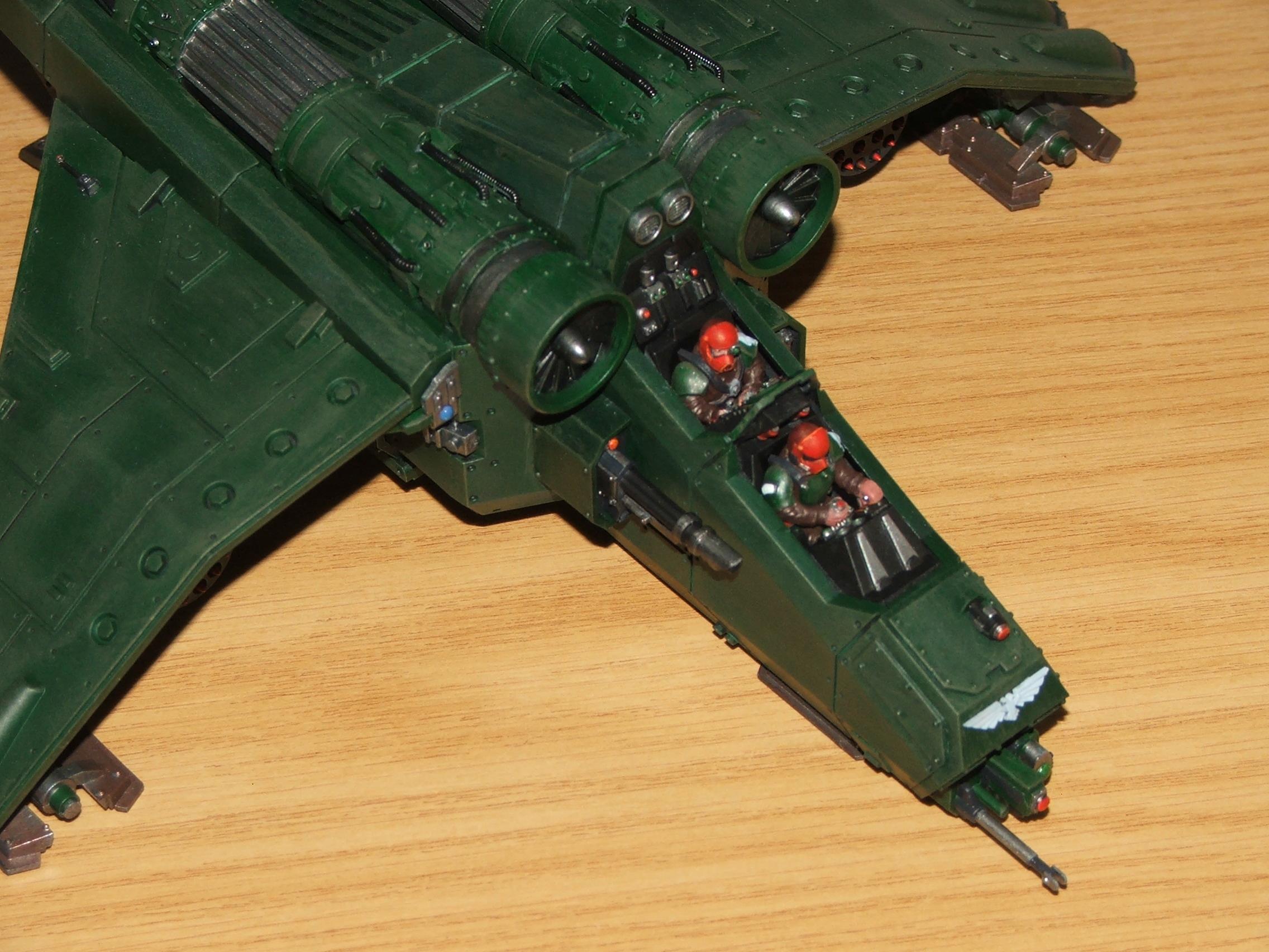 Cockpit, Green Camo, Imperial Guard, Jungle, Valkyrie, Woodland