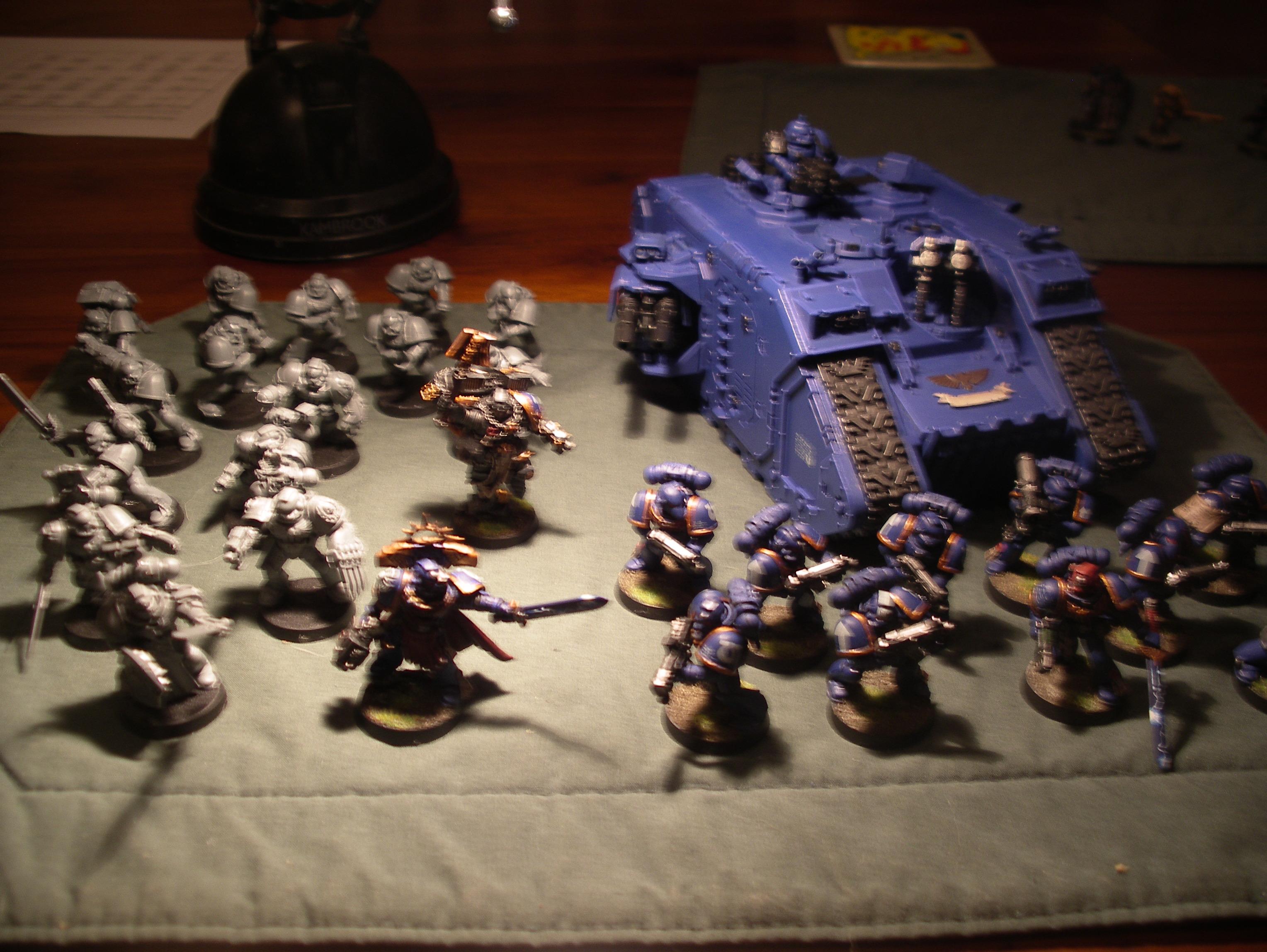 SM army (strike force + chaplain) so far