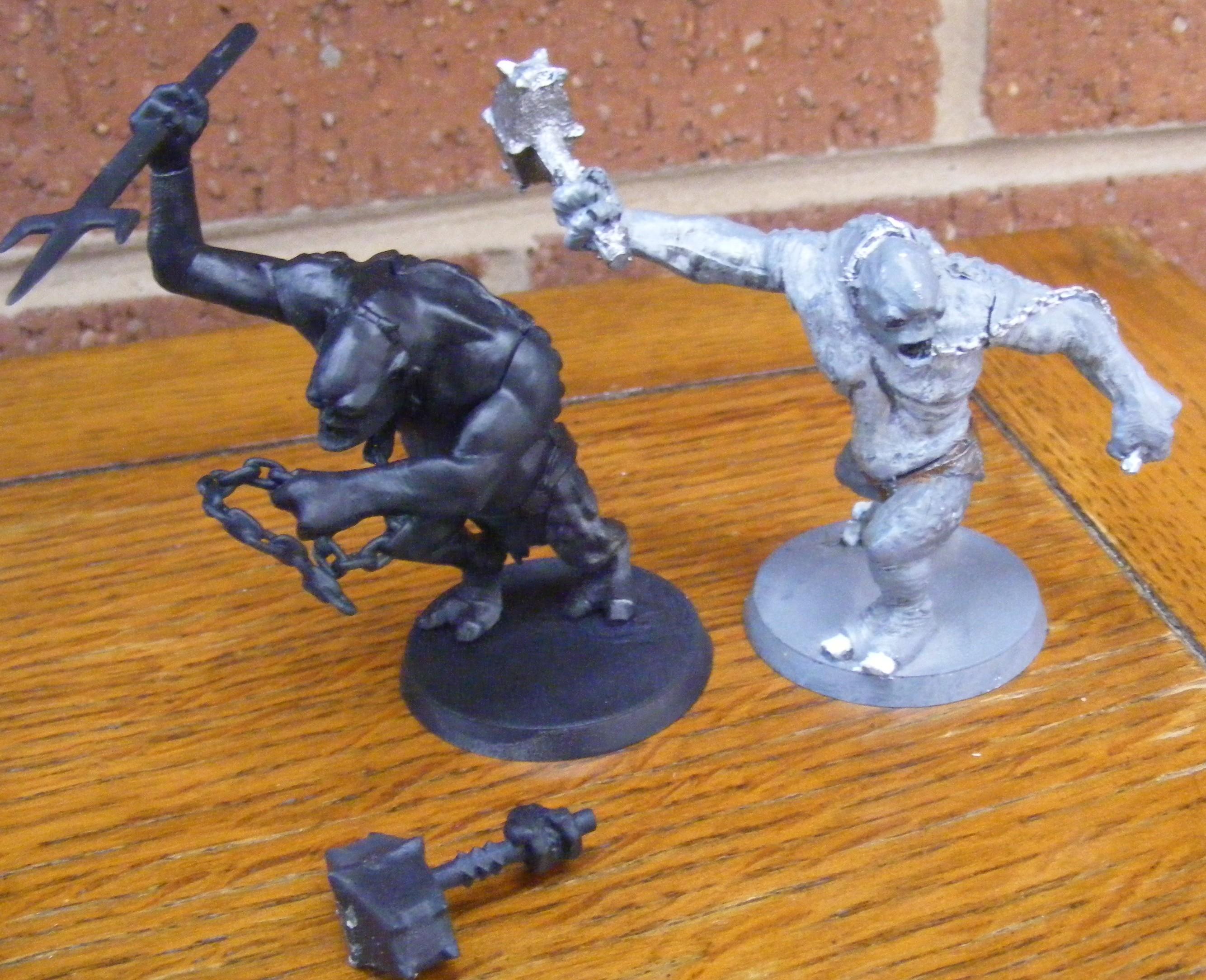 Plastic and metal troll