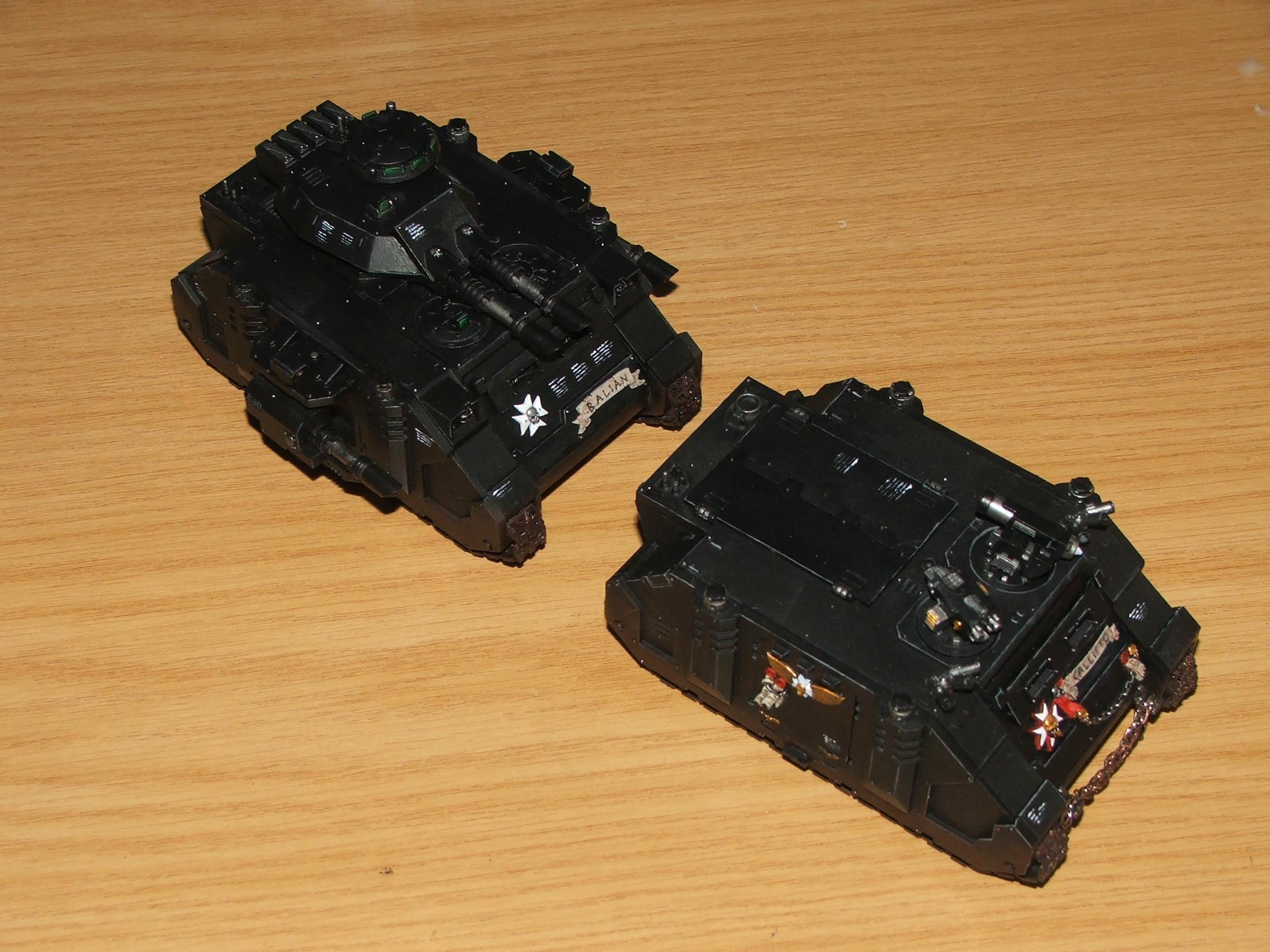 Annihilator, Black Templars, Lascannon, Predator, Rhino, Space Marines, Templar