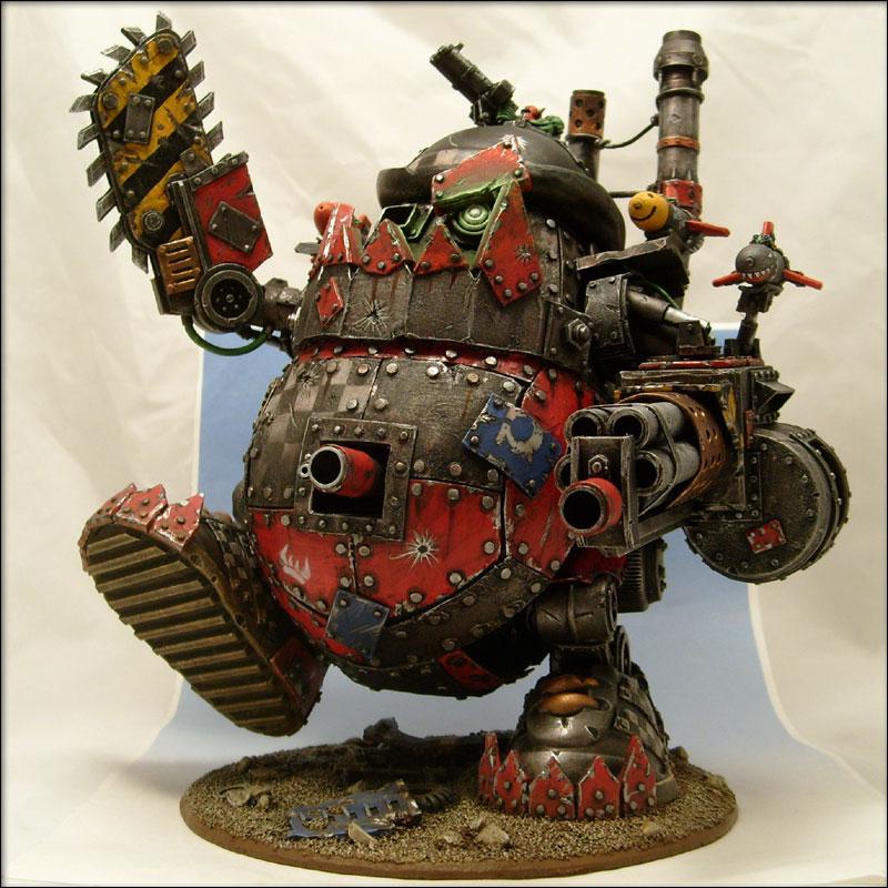 Conversion, Orks, Posting Someone Else's Work Without Giving Them Credit First, Reposting From The Internet, Stompa, Super-heavy