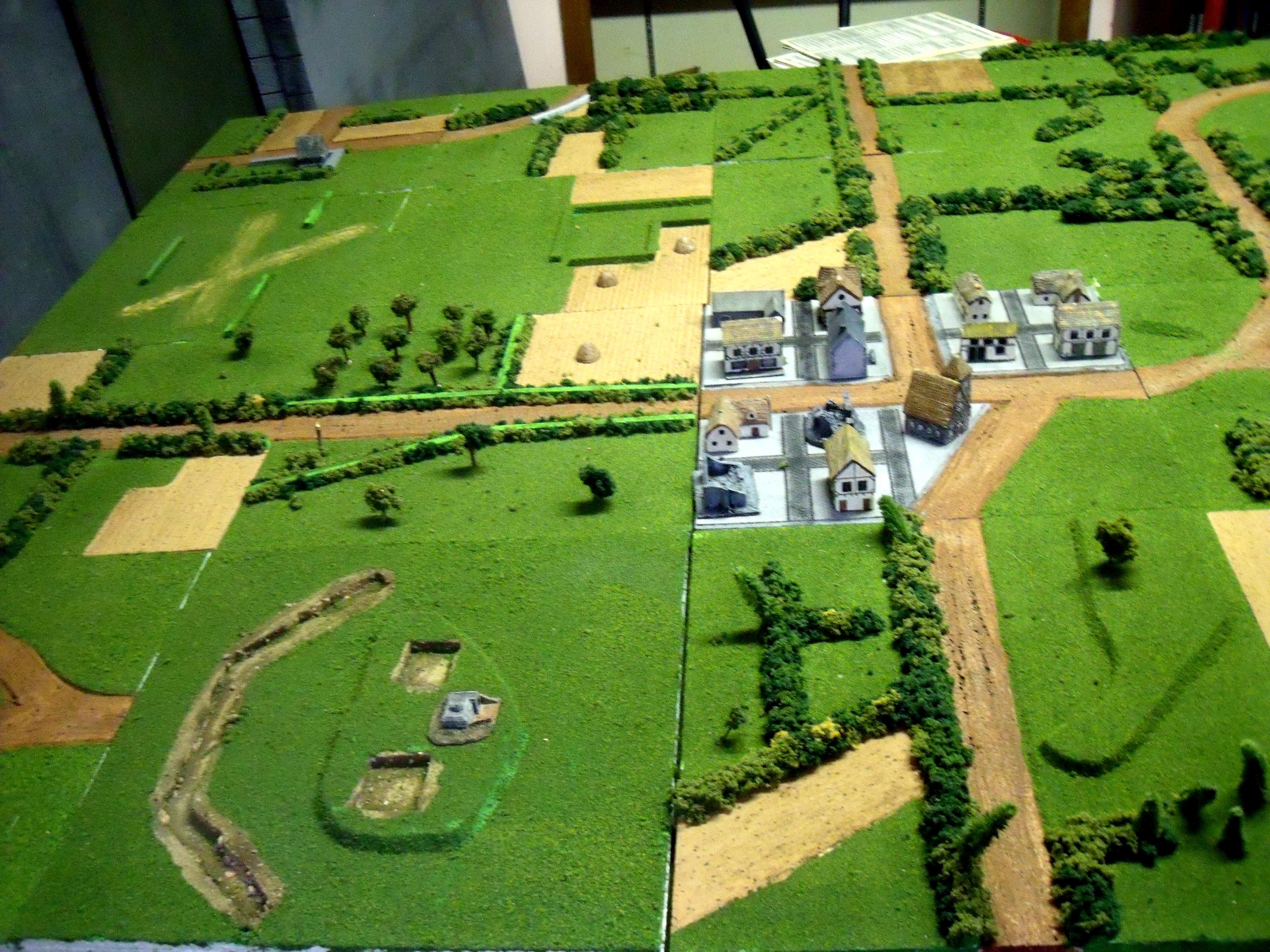 Flames Of War, Micro Armour, Terrain