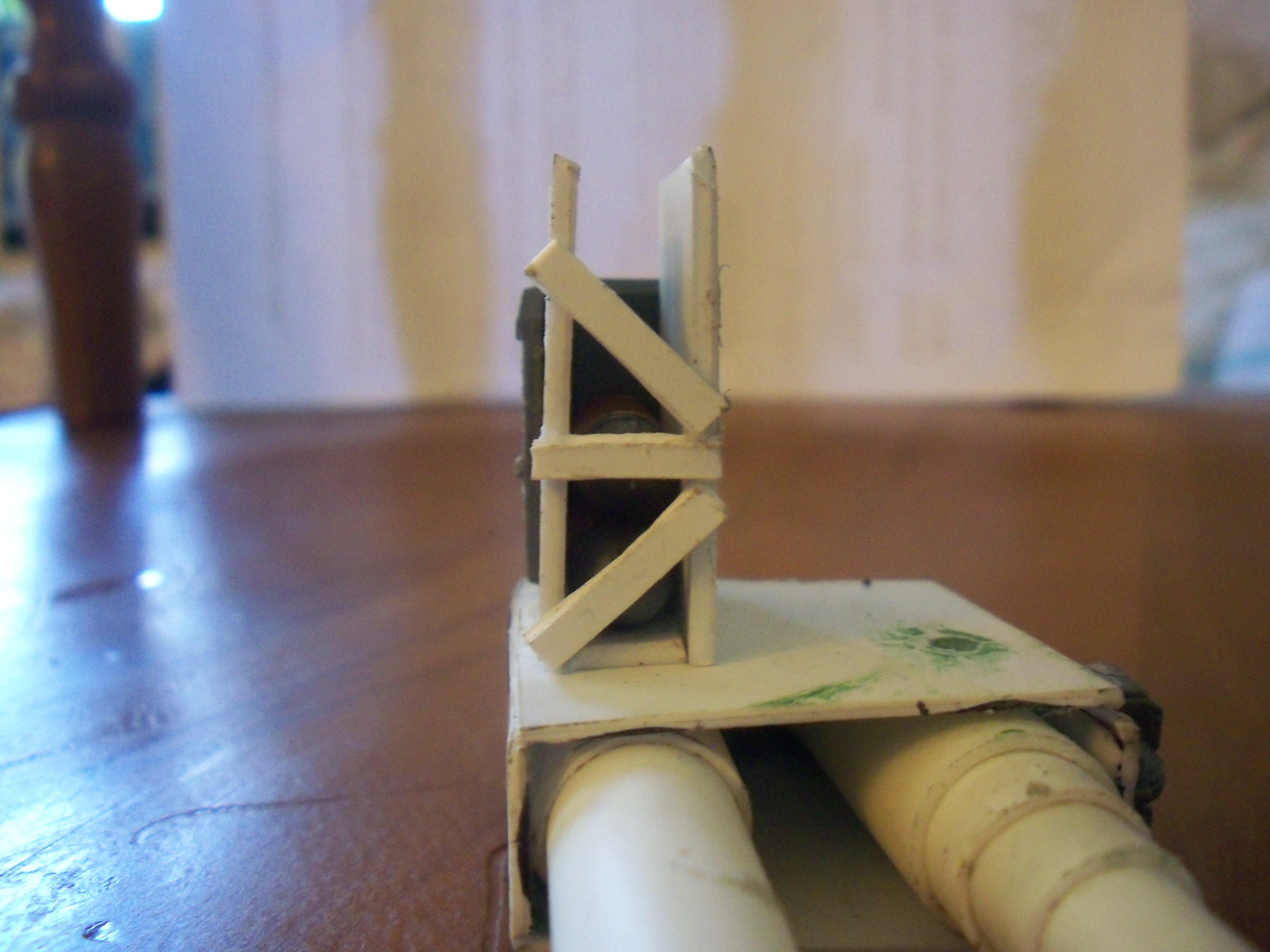 Ammo Hopper, Conversion, Orks, Plasticard, Turret
