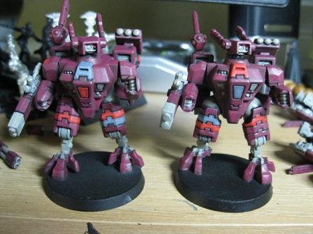 Crisis Suits Red Highlights
