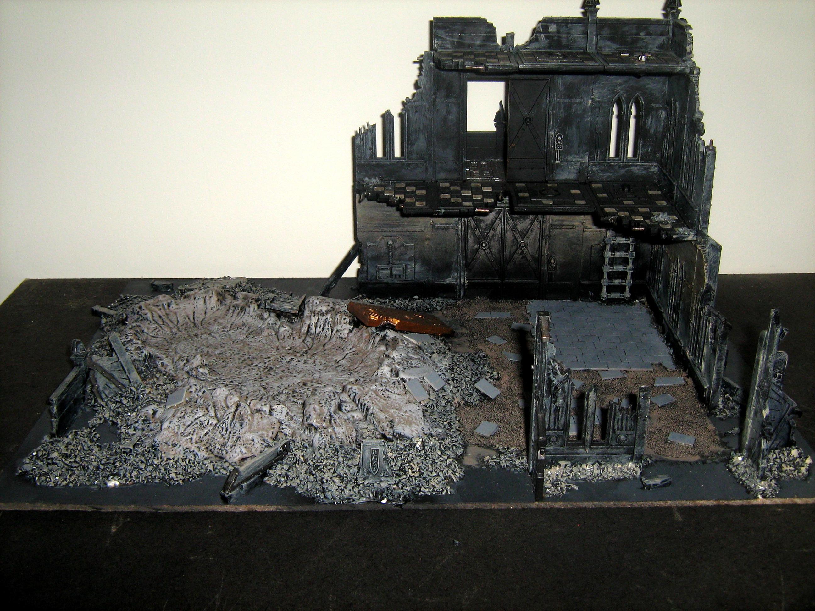 Dities Of Death, Ruin, Ruined Sanctum Imperialis, Scenary, Terrian, Warhammer 40,000