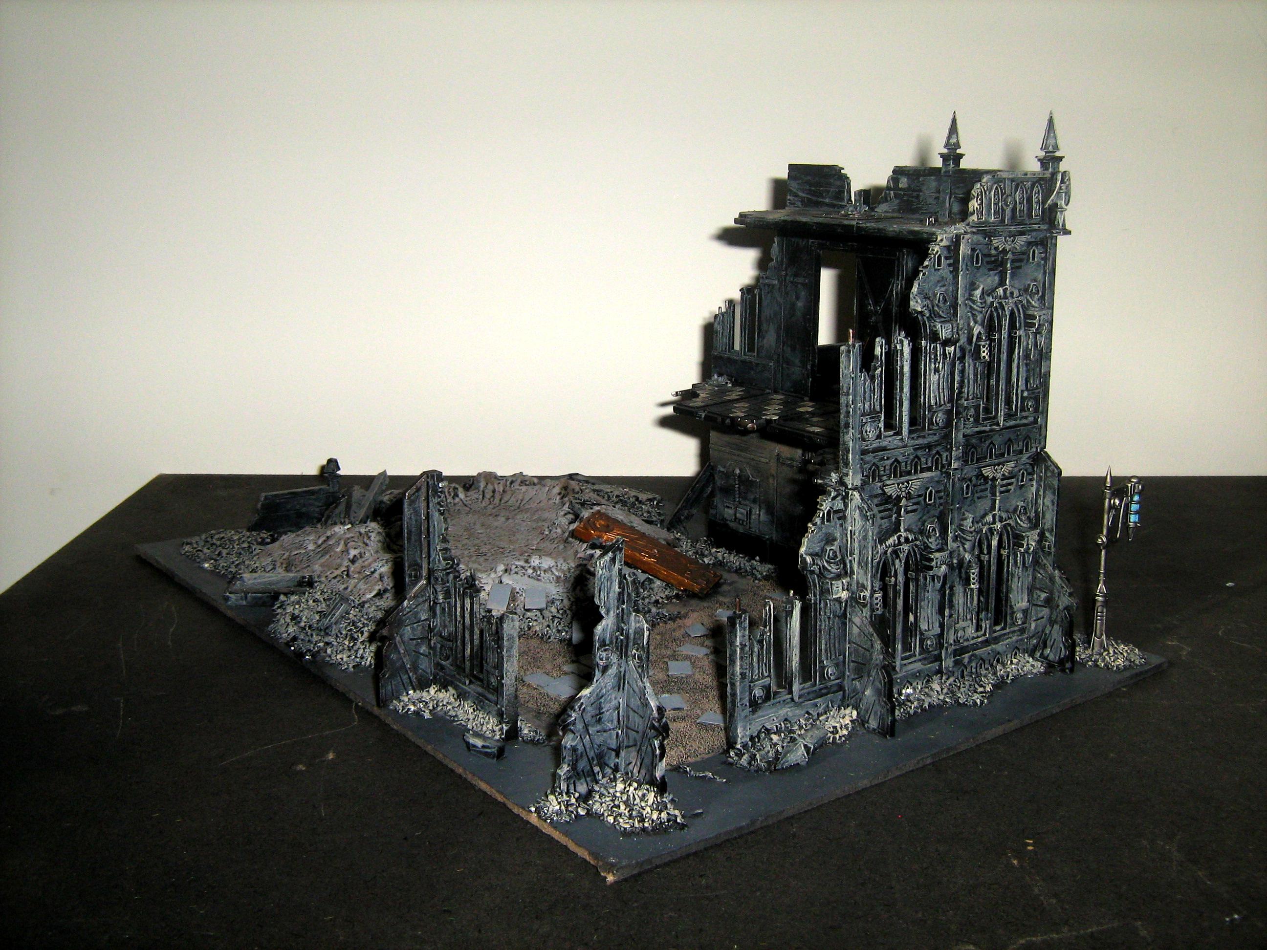 Dities Of Death, Ruin, Ruined Sanctum Imperialis, Scenary, Terrian, Warhammer 40,000