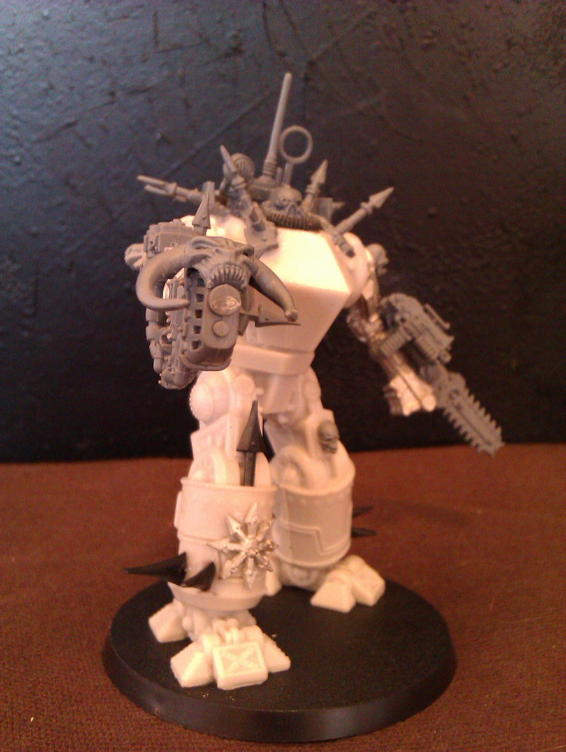 Chaos Space Marines, Conversion, Dreadnought, Dystopian Wars
