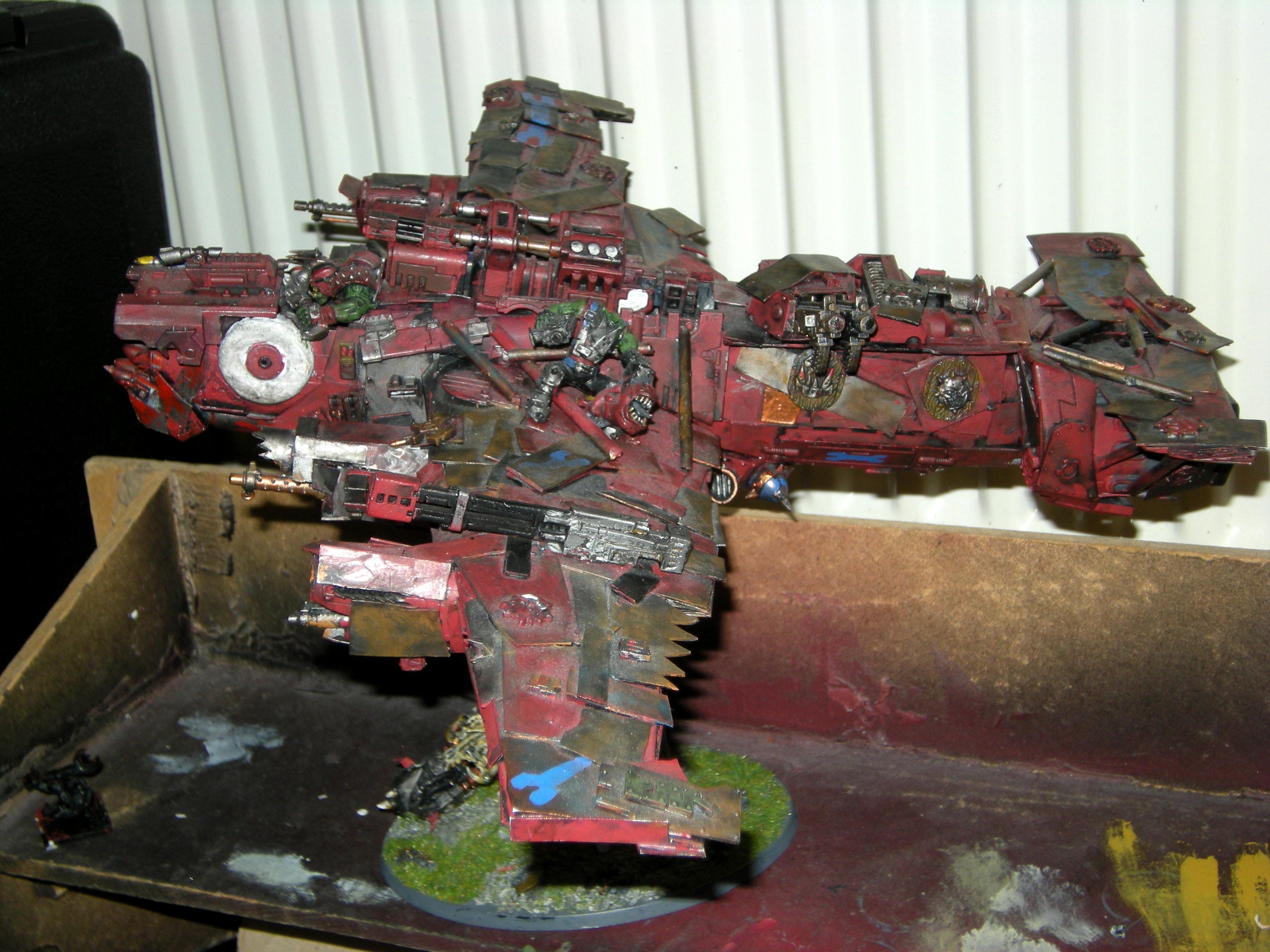 Apocalypse, Bluddtoofs, Bomber, Bommer, Conversion, Fighta-bomba, Fighta-bommer, Flyer, Konversion, Orks