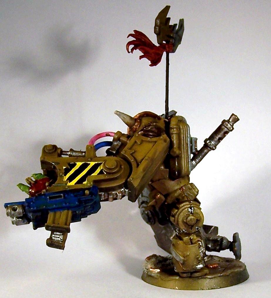 Cybork, Nob, Orks, Silva Mk2, Silvermk2, Waaagh Dakka