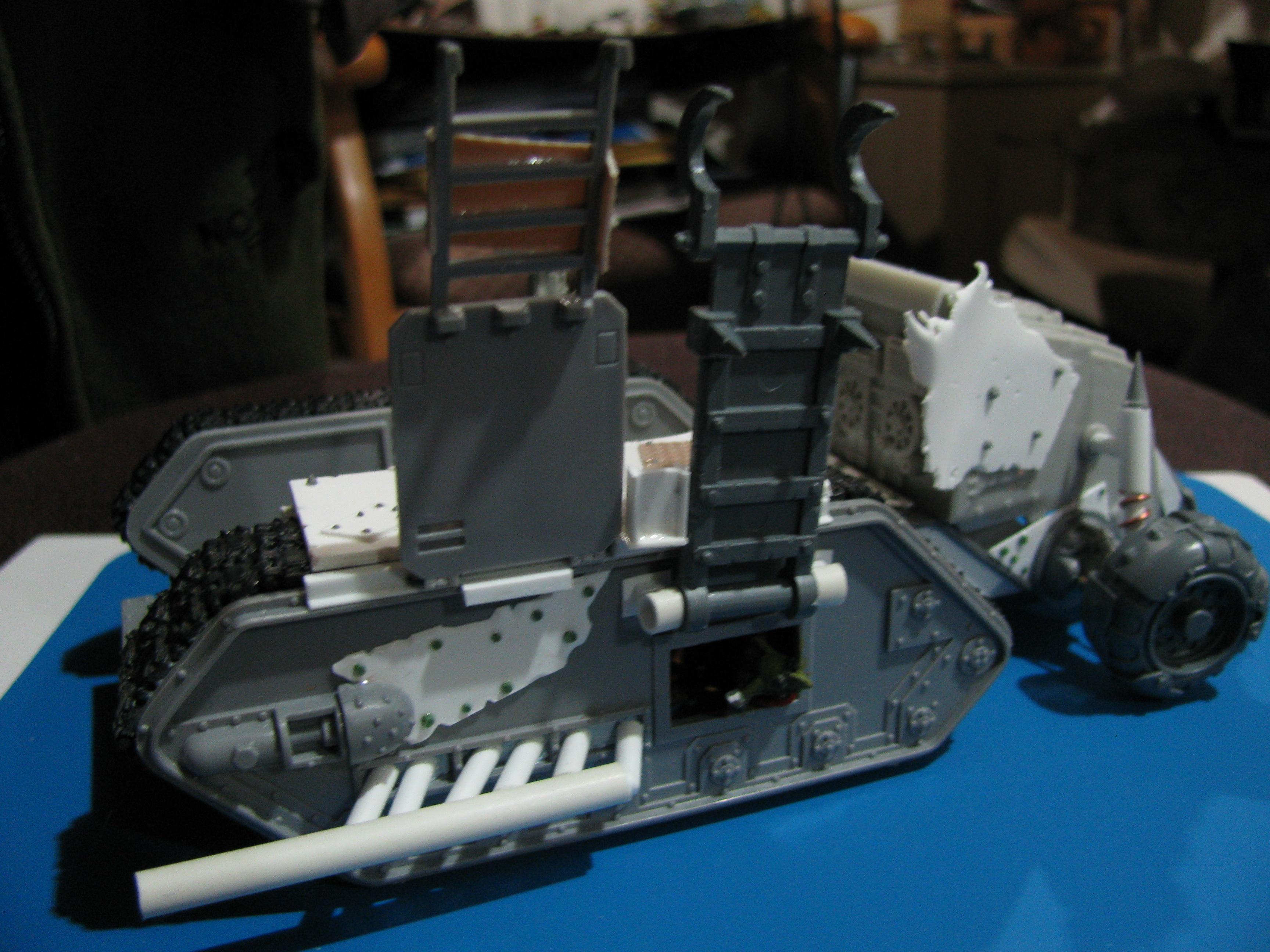 Conversion, Cyborks, Orks, Trukk, Warhammer 40,000