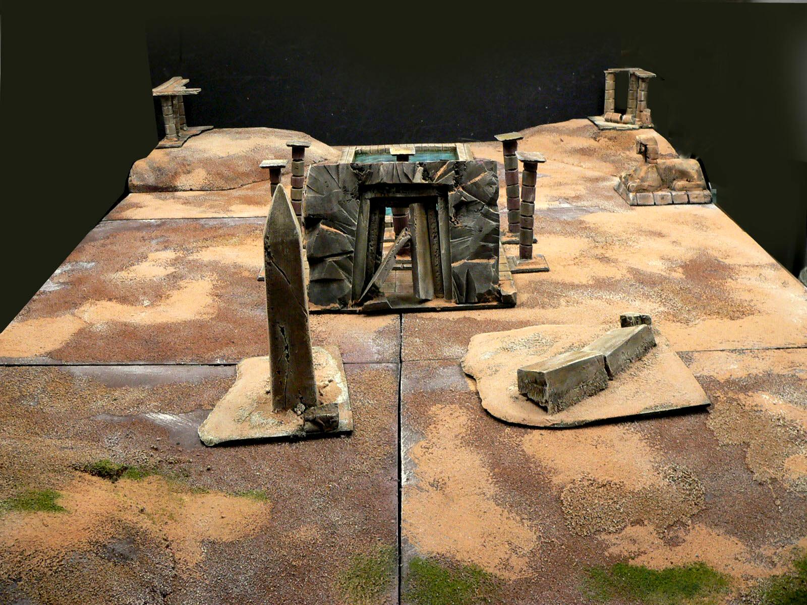 Desert, Egyptian, Foofihter Terrain, Tomb Kings