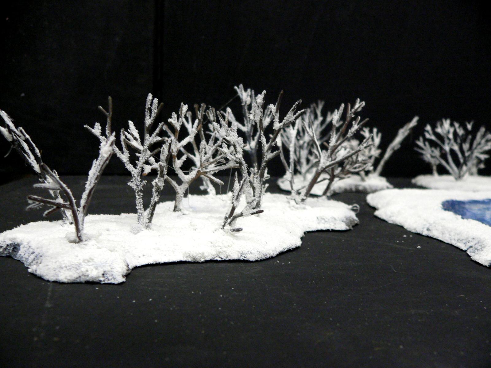 Dust Tactics, Ice, Snow Terrain, Wargames Terrain, Winter