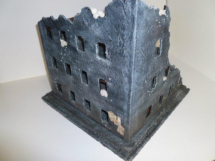 Apparetment, Bombed, Buildings, City, Destoryed, Ruins, Terrain, Warhammer 40,000