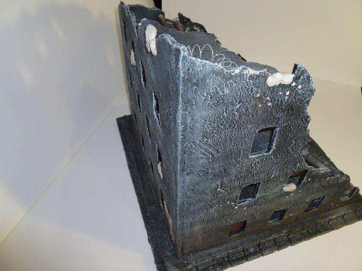 Apparetment, Bombed, Buildings, City, Destoryed, Ruins, Terrain, Warhammer 40,000