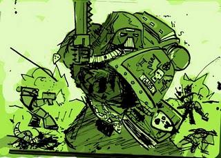 Choas Spacemarine, Spacemarine, Spacemarine Art